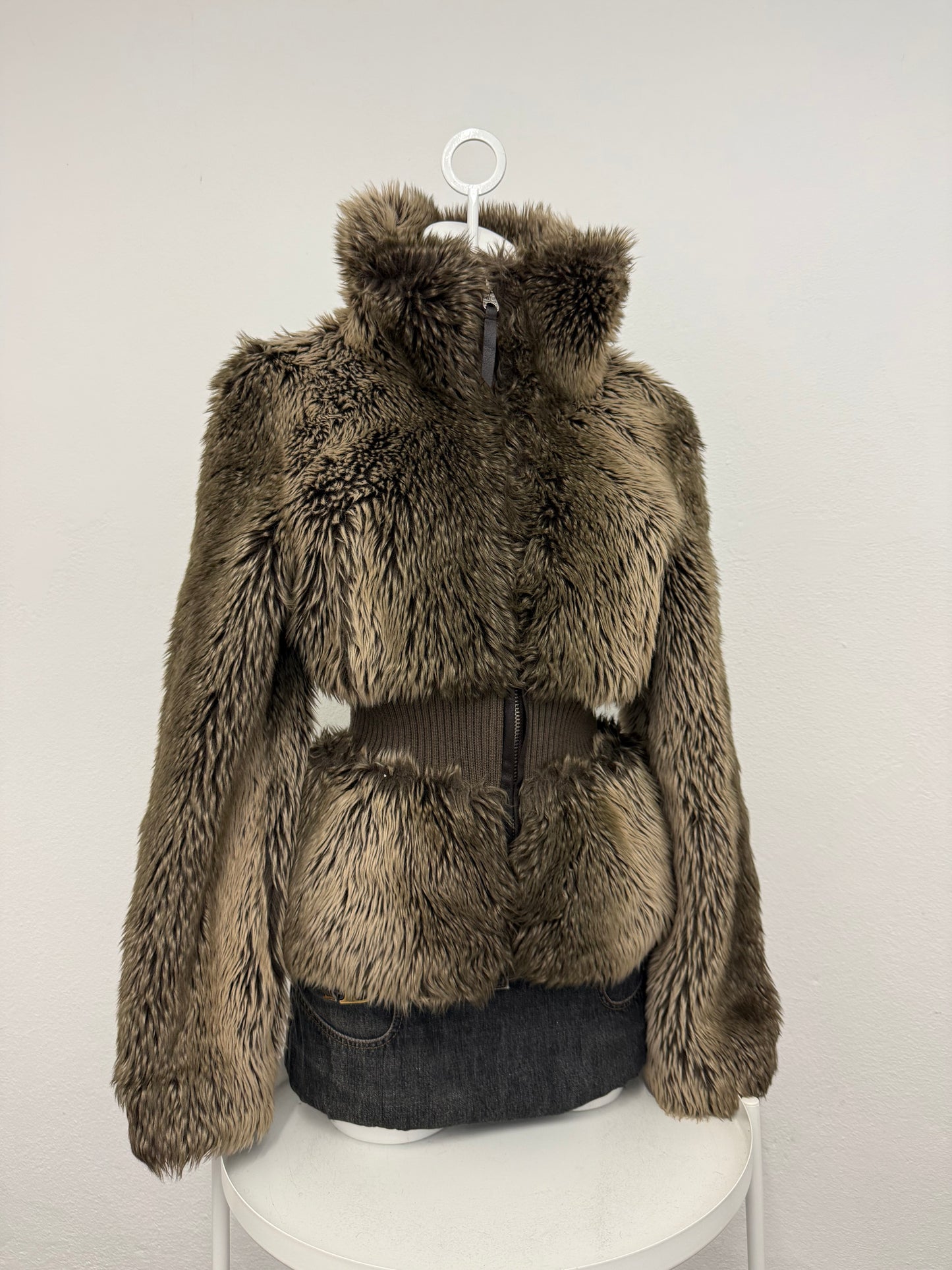 Miss Sixty Faux Fur Jacket (S)