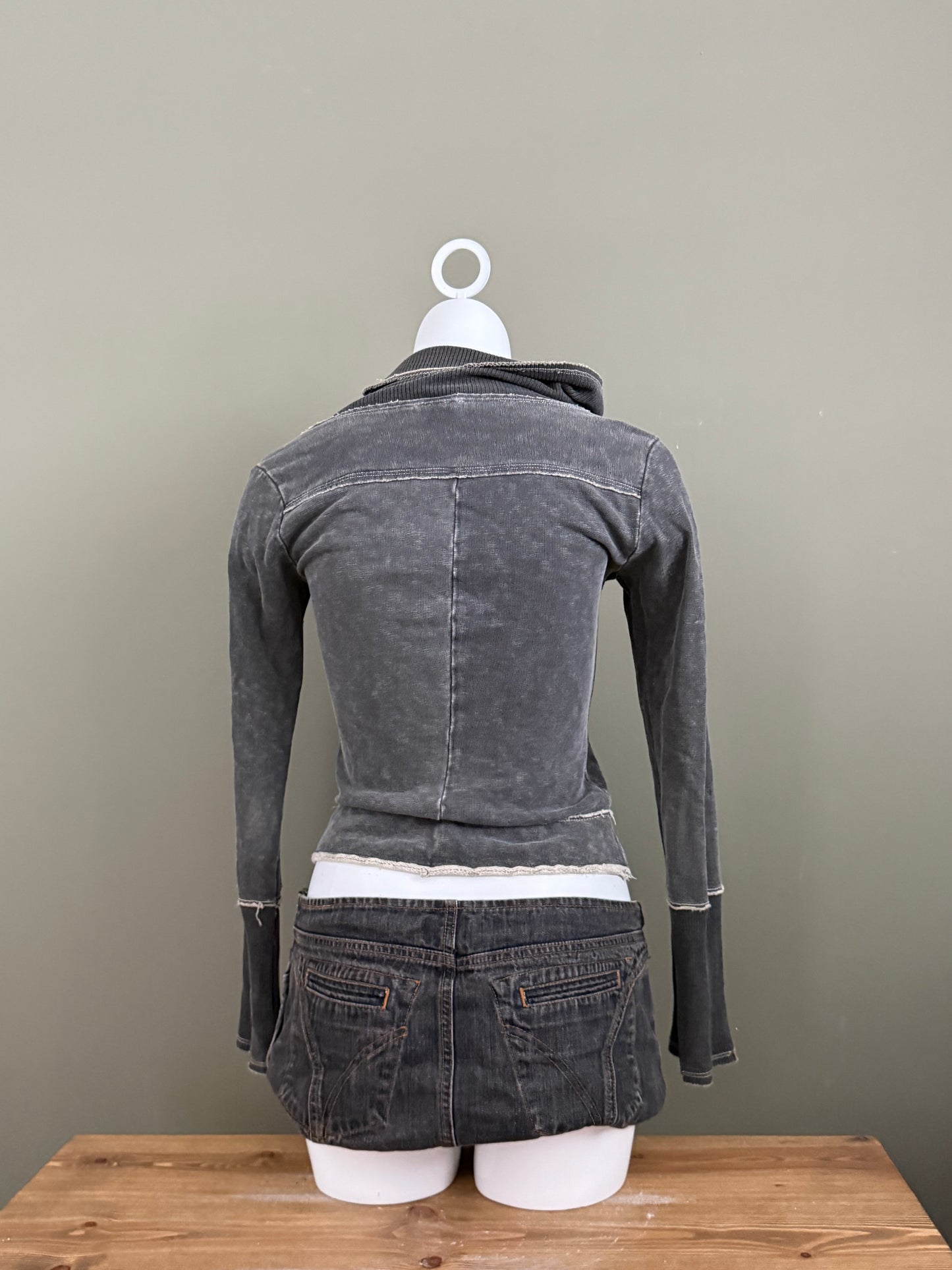 Diesel Asymmetric Zip Jumper (S)