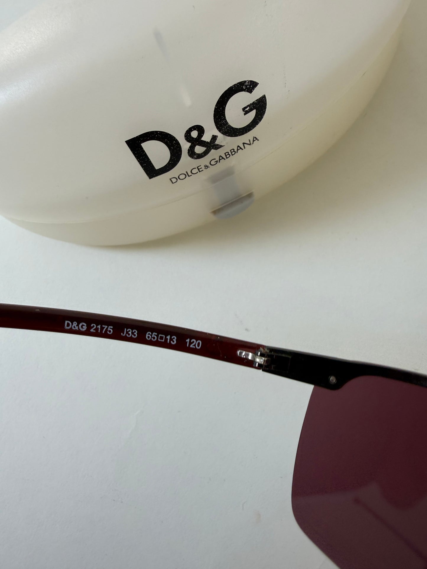 Dolce & Gabbana Red Sunglasses