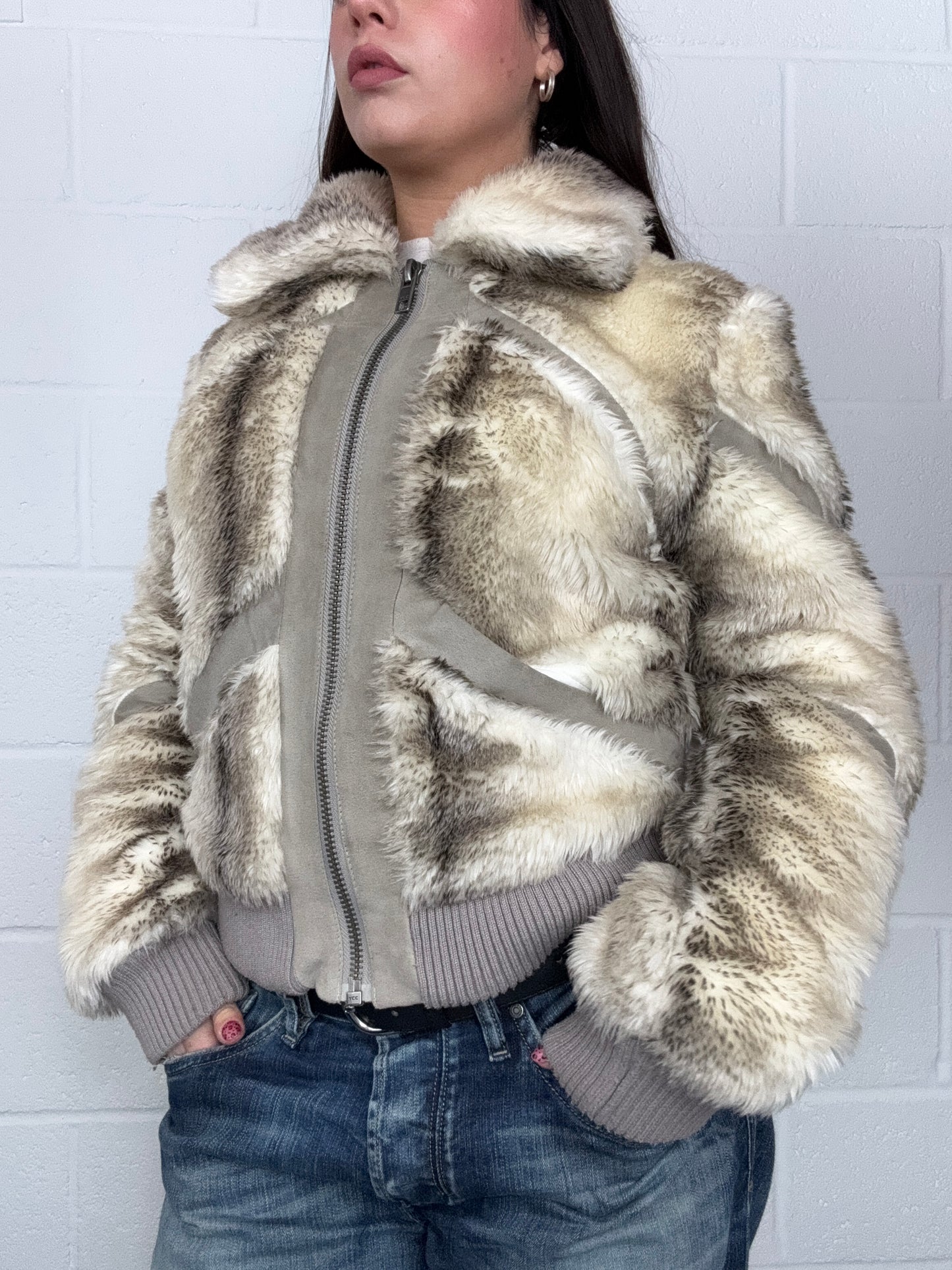 Faux Fur Jacket (UK10)