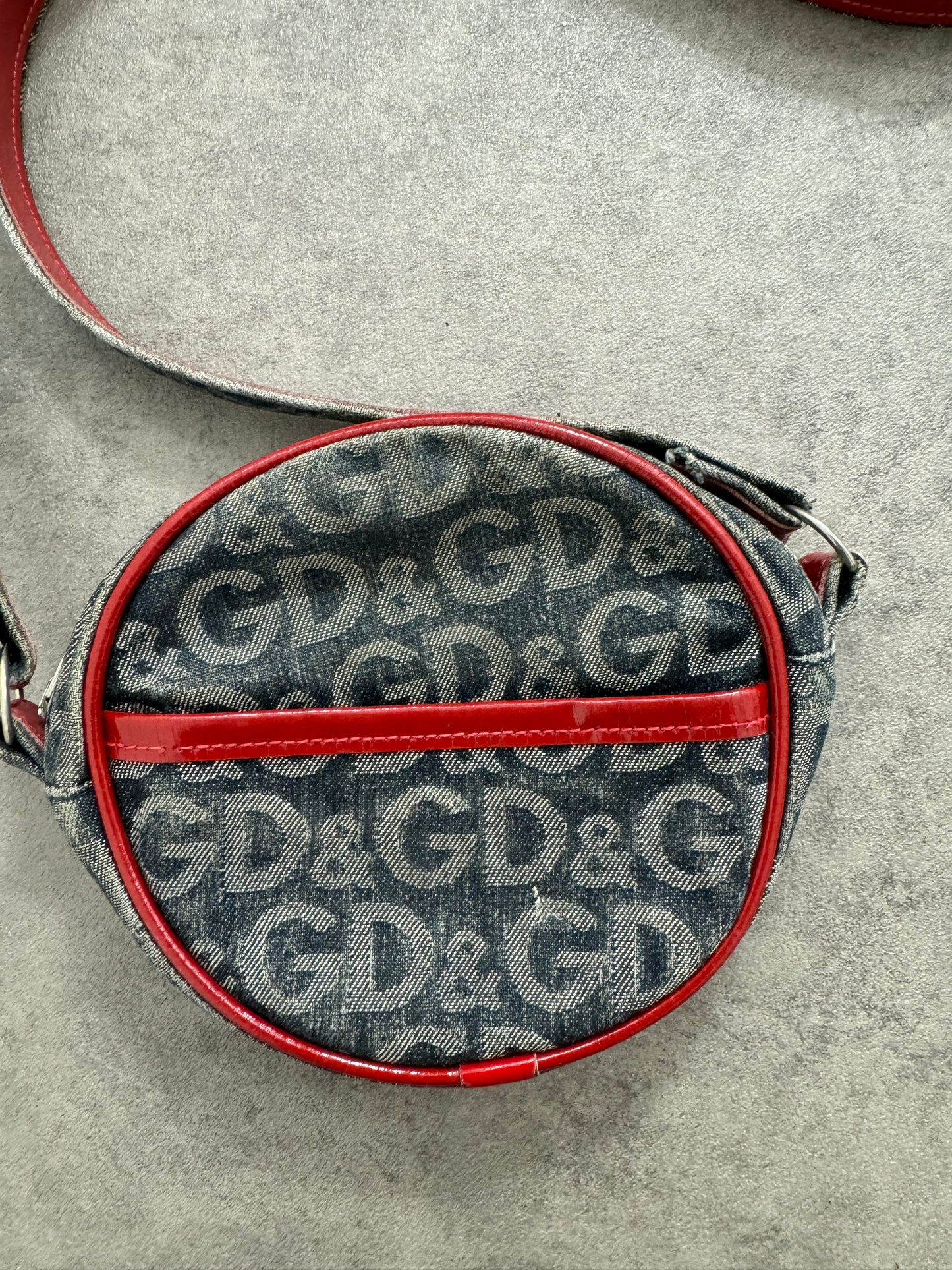 Dolce and Gabbana Denim Crossbody Bag