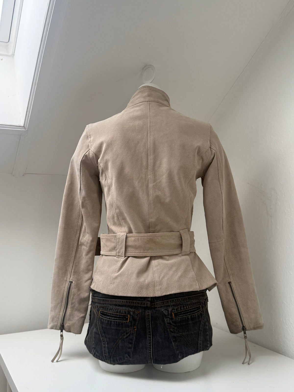 Suede Buckle Jacket (UK10)