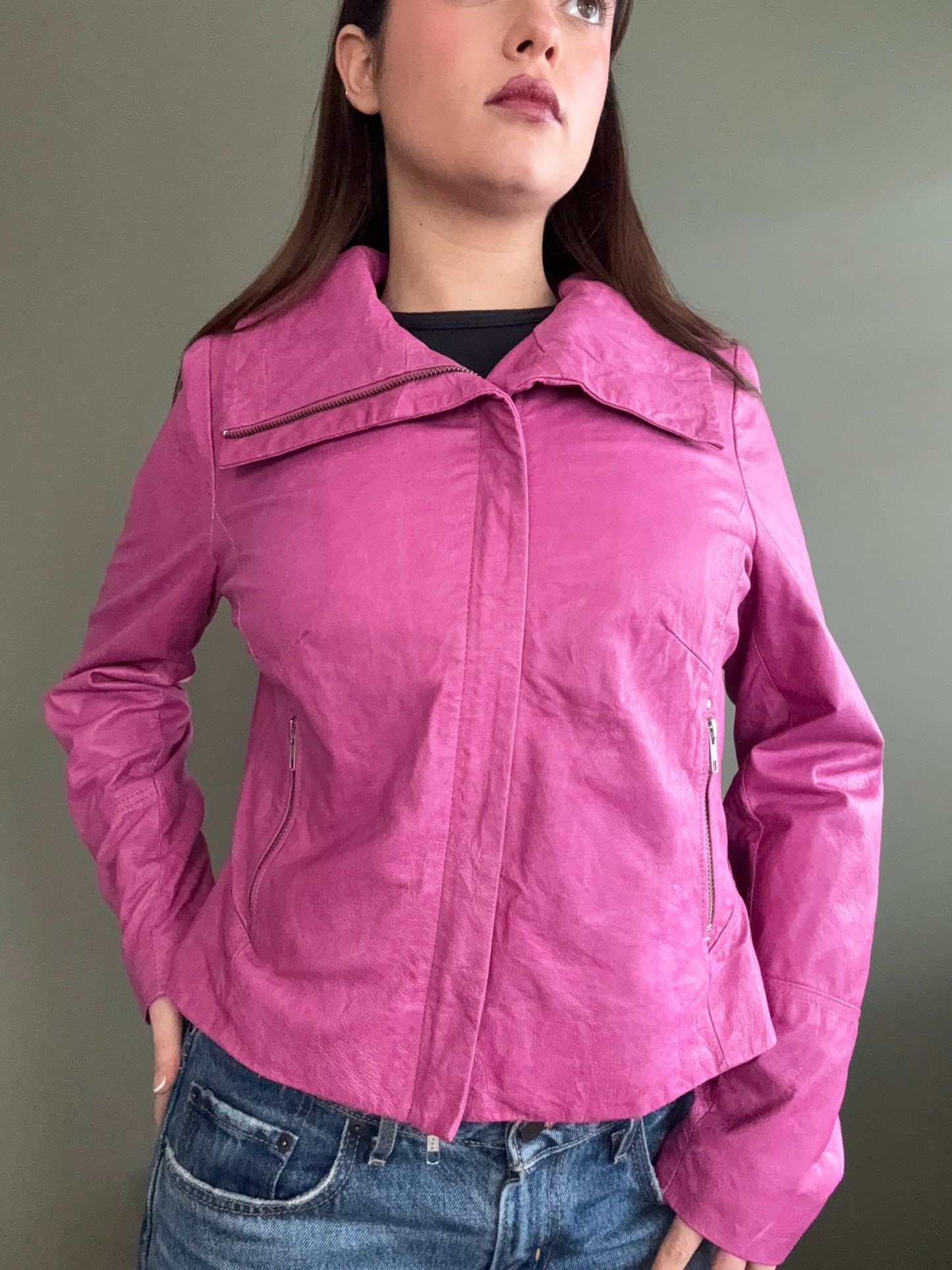 Leather Jacket (UK14)