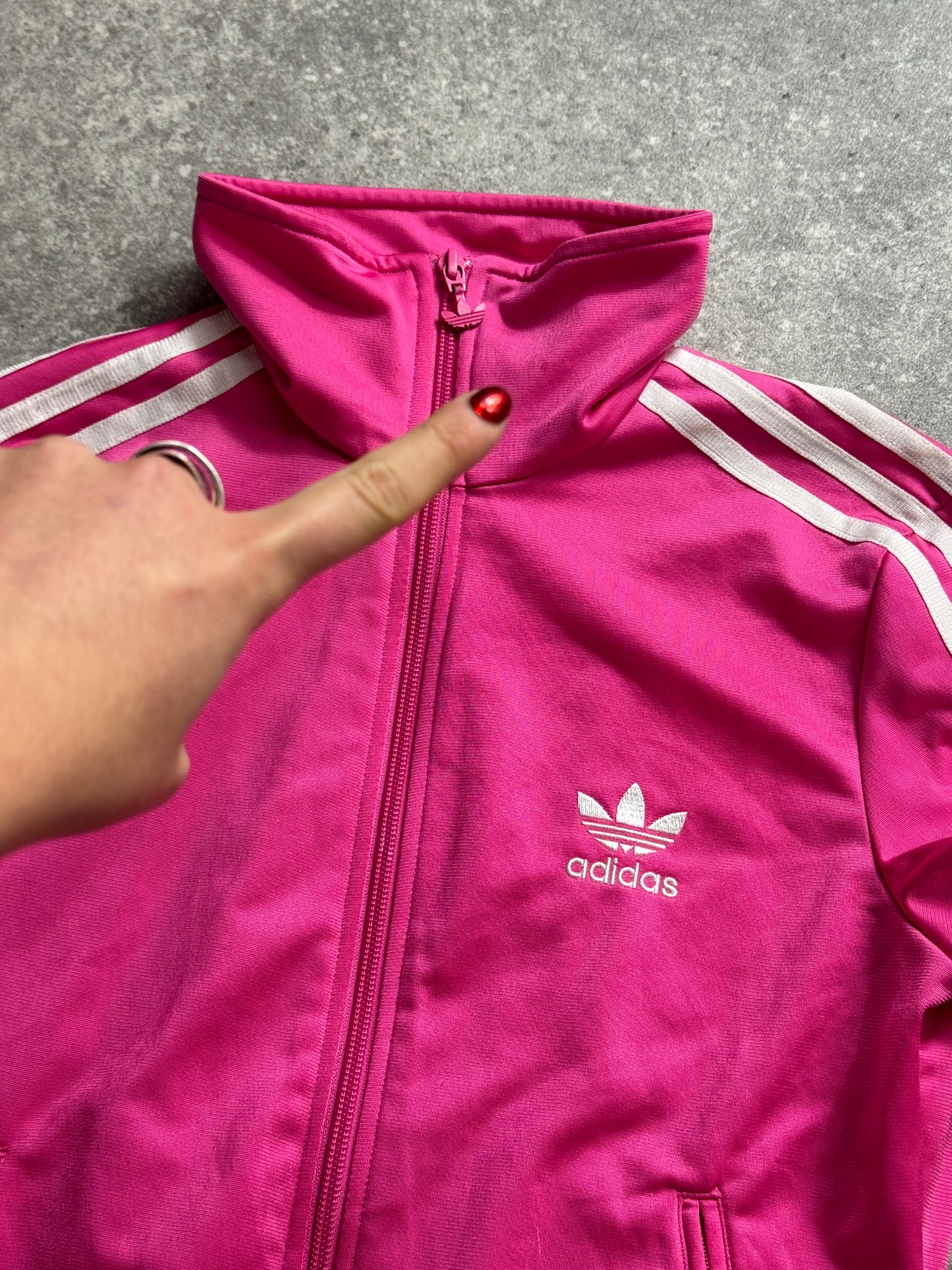 Pink Adidas Tracksuit Jacket