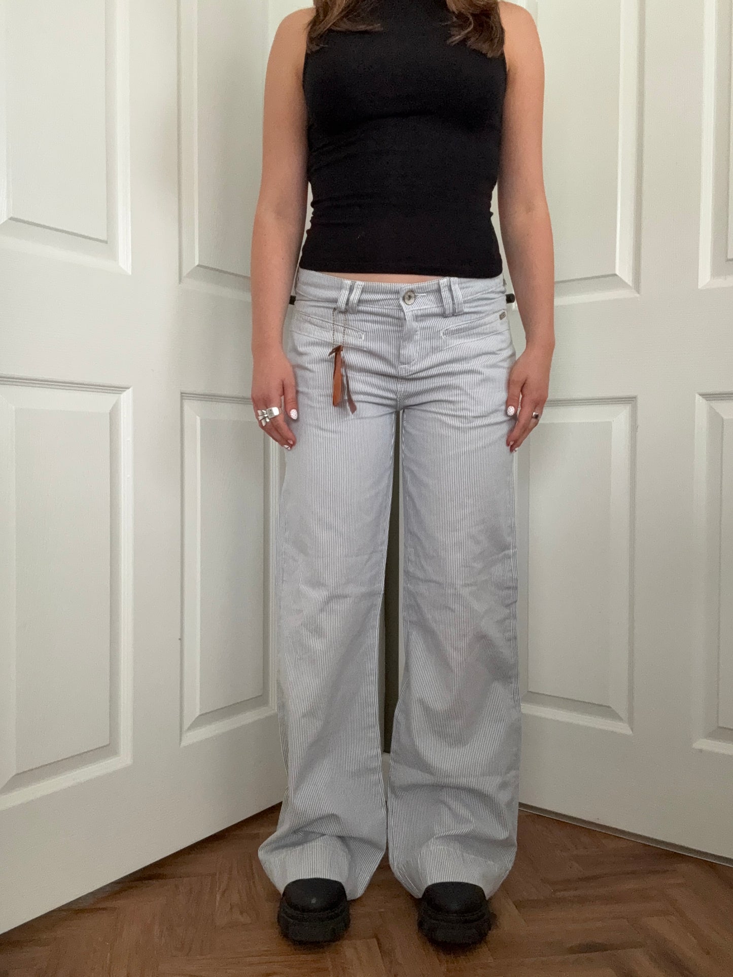 Diesel Cotton Pinstripe Trouser (30R)