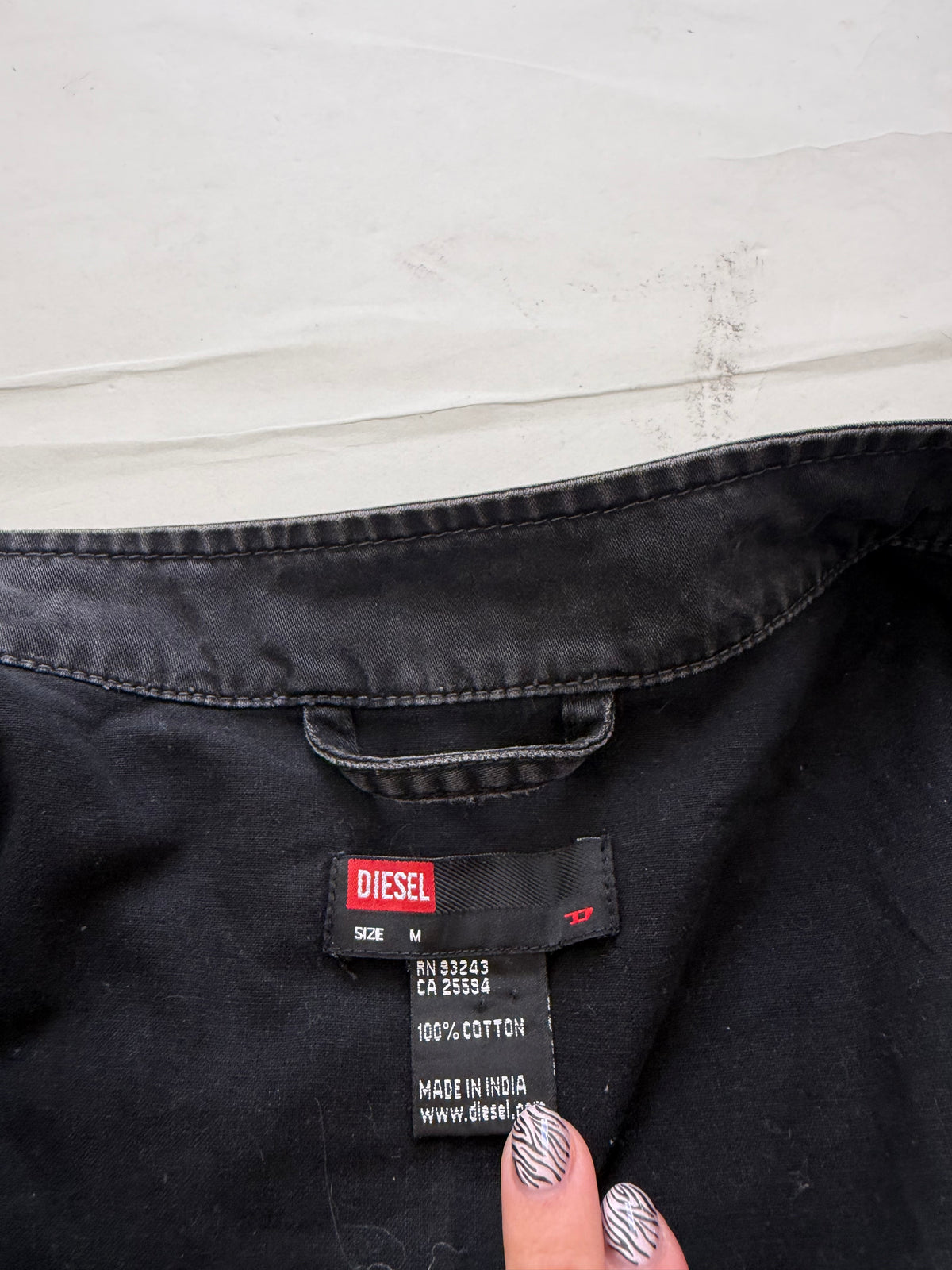 Vintage Diesel Fitted Jacket (M)