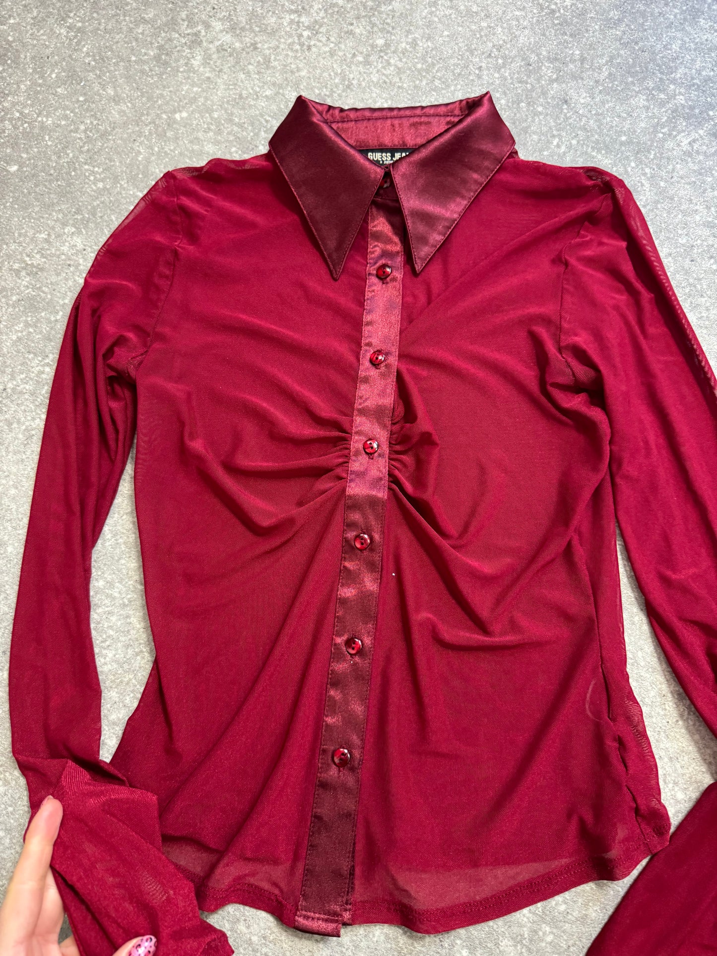 Guess Mesh Shirt (XS)