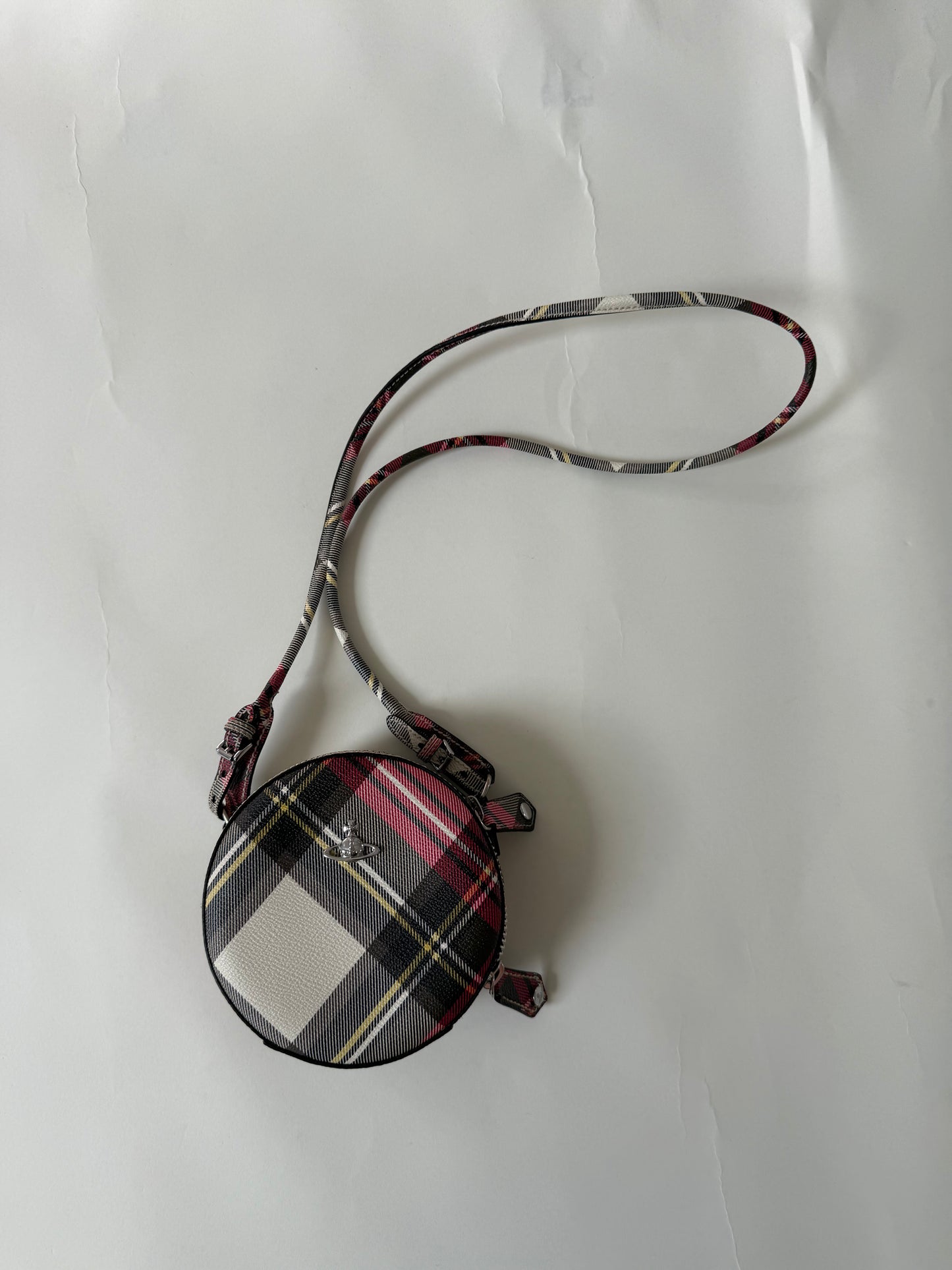 Vivienne Westwood Tartan Crossbody Bag
