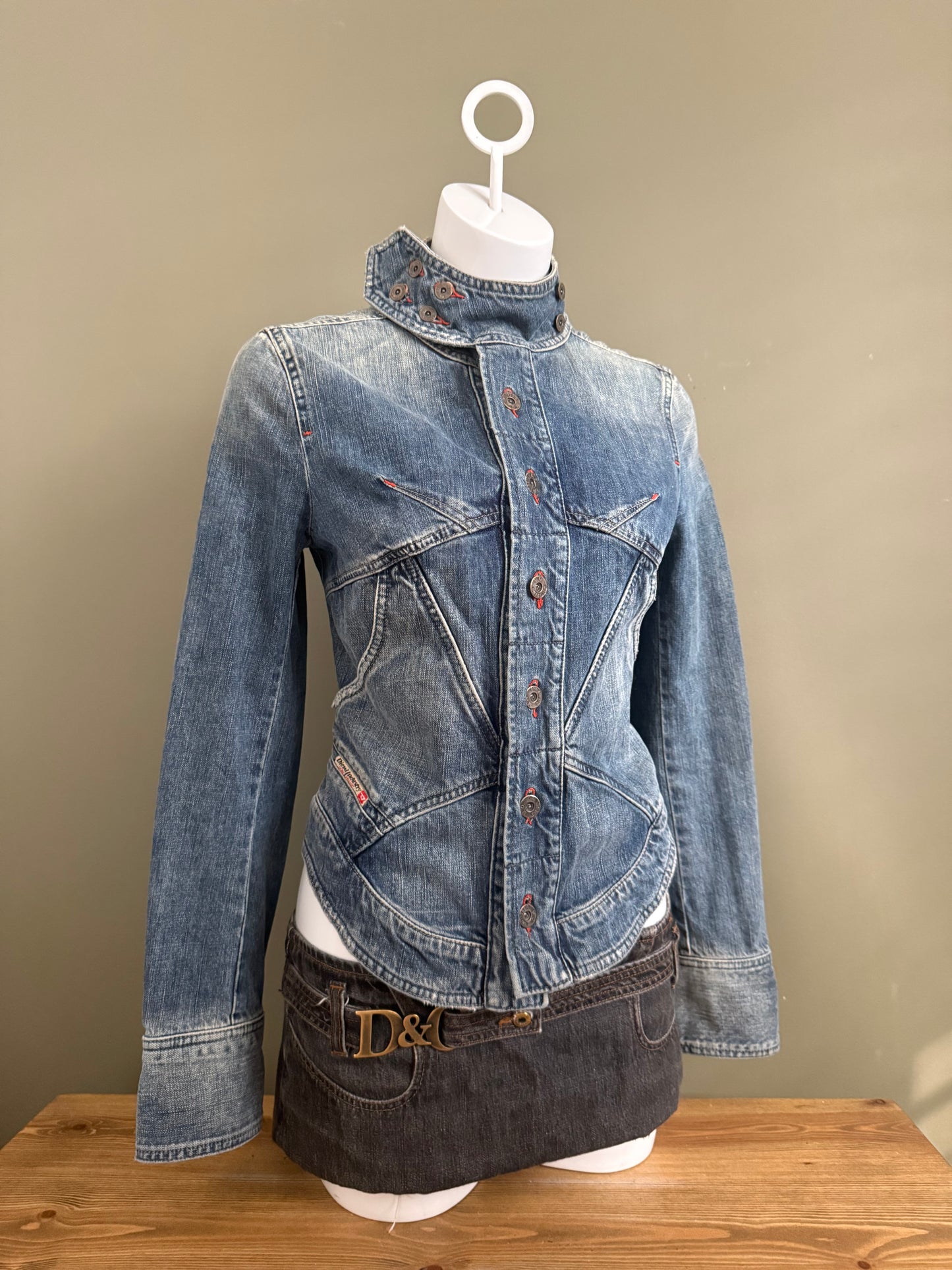 Diesel Denim Corset Jacket (M)