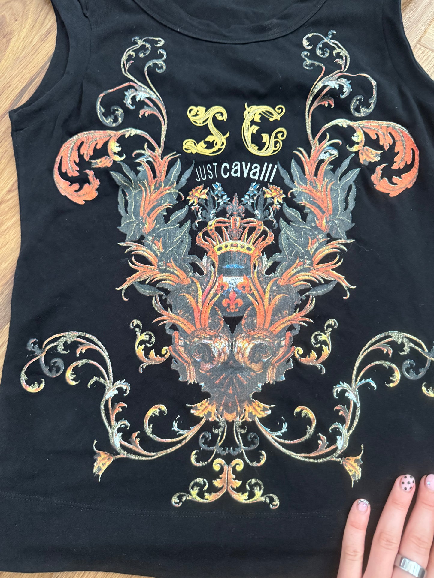 Cavalli Vest Top (S)