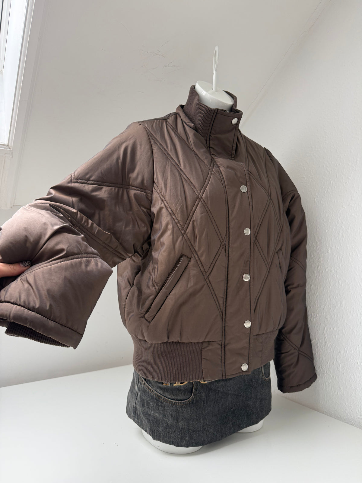 Y2K Puffer Jacket (UK16)