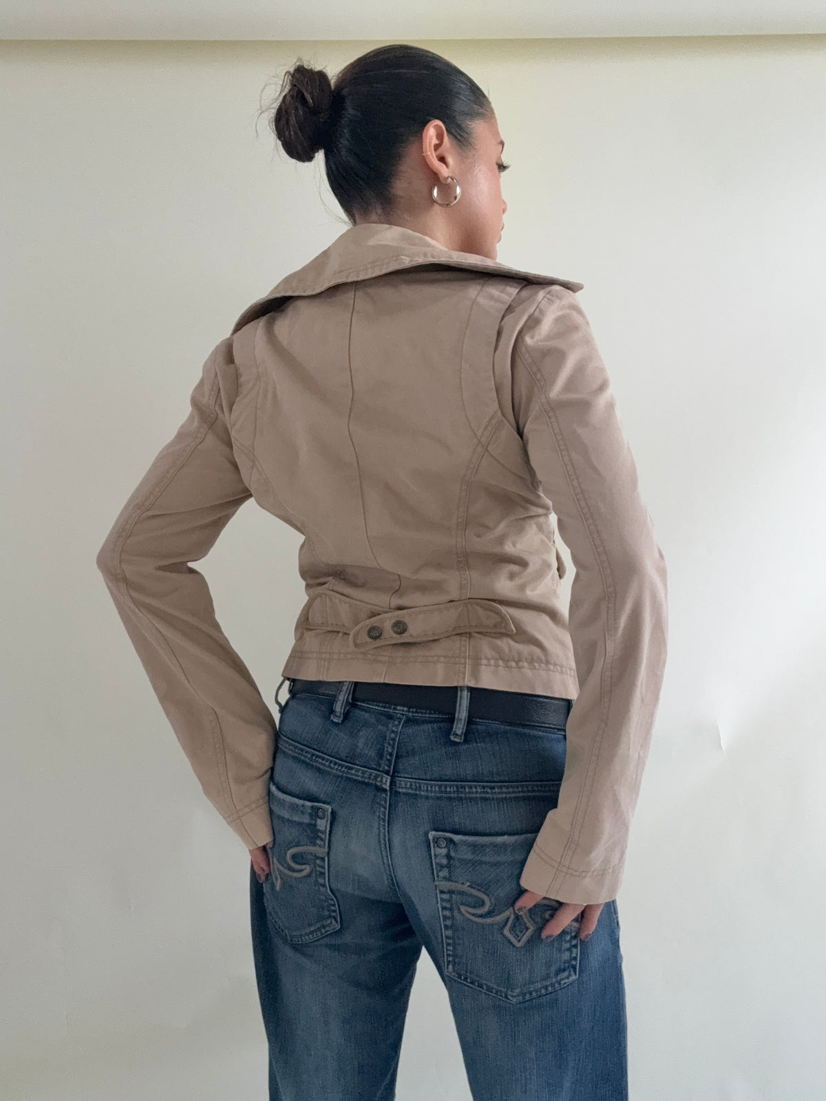 Diesel Beige Military Jacket (L)