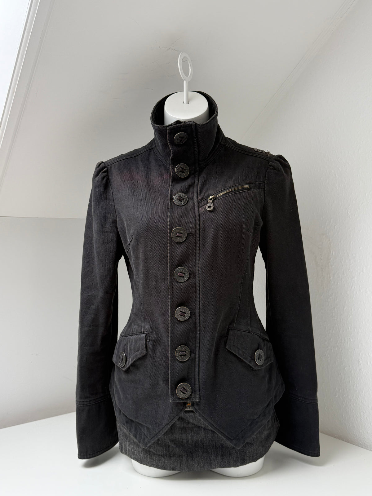 Diesel Funnel Neck Utility Jacket (L)