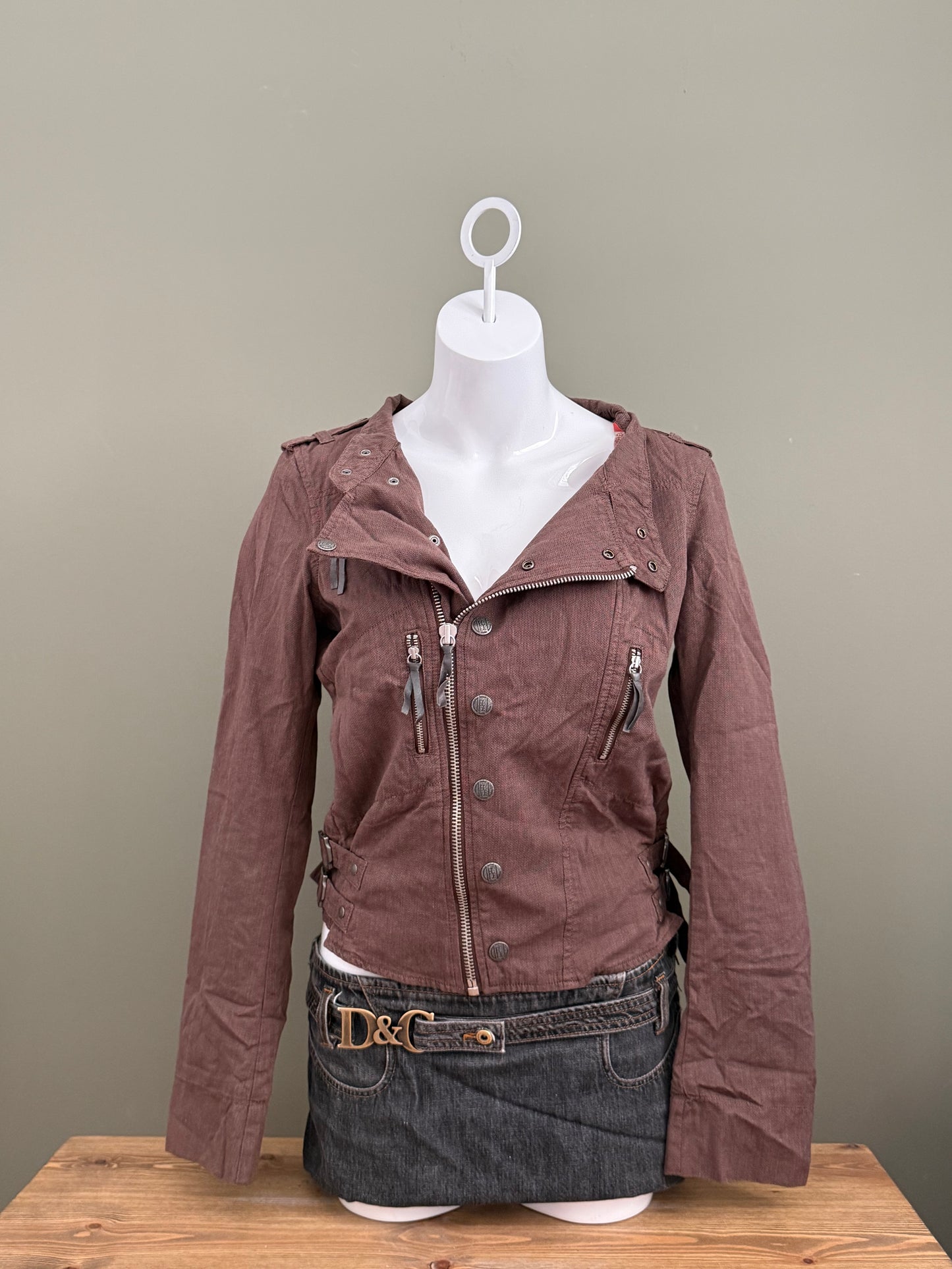 Diesel Fitted Asymmetric Jacket (L)