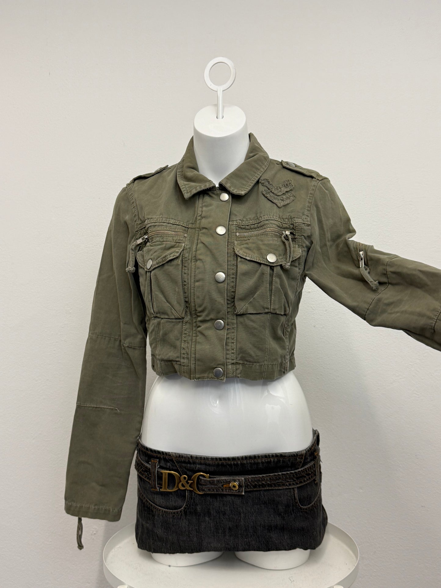 Cropped Utility Jacket (UK12)