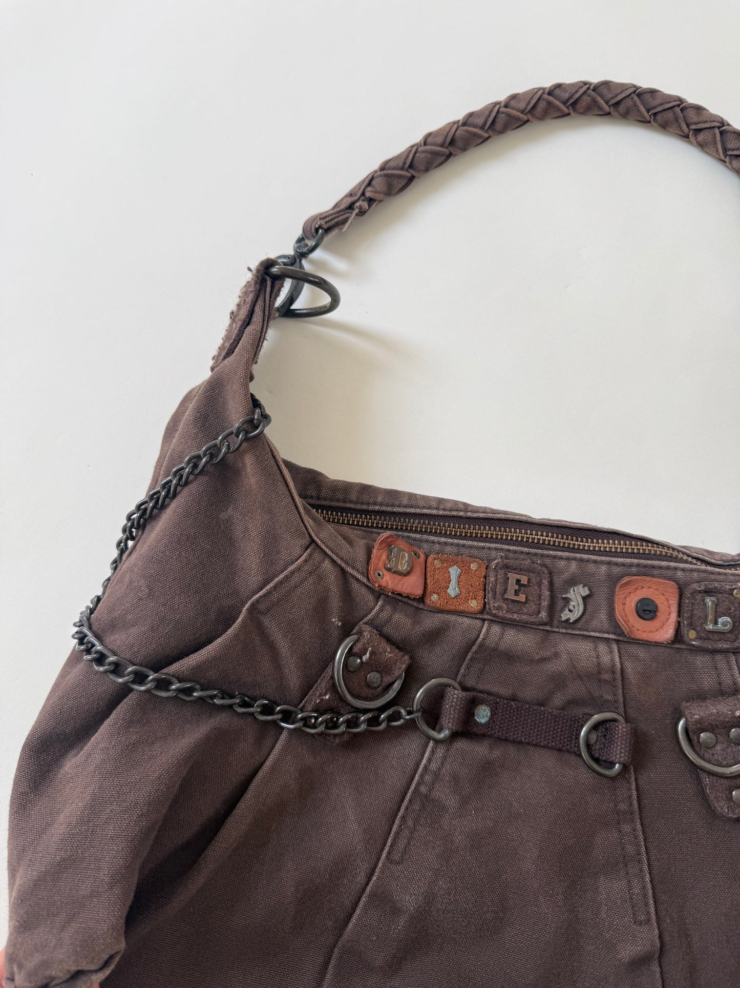 Vintage Diesel Slouchy Handbag