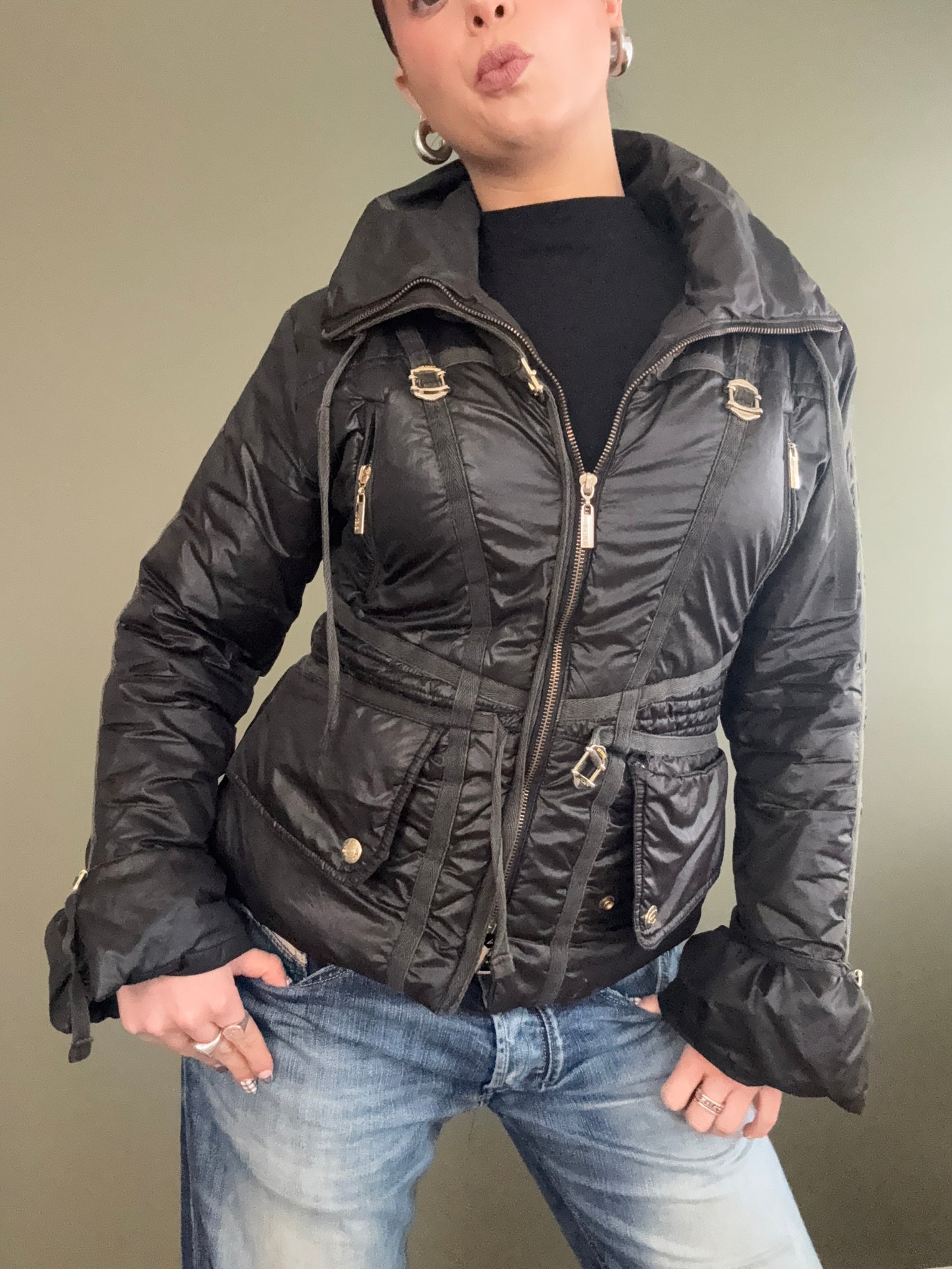 Cavalli Puffer Coat (UK8)