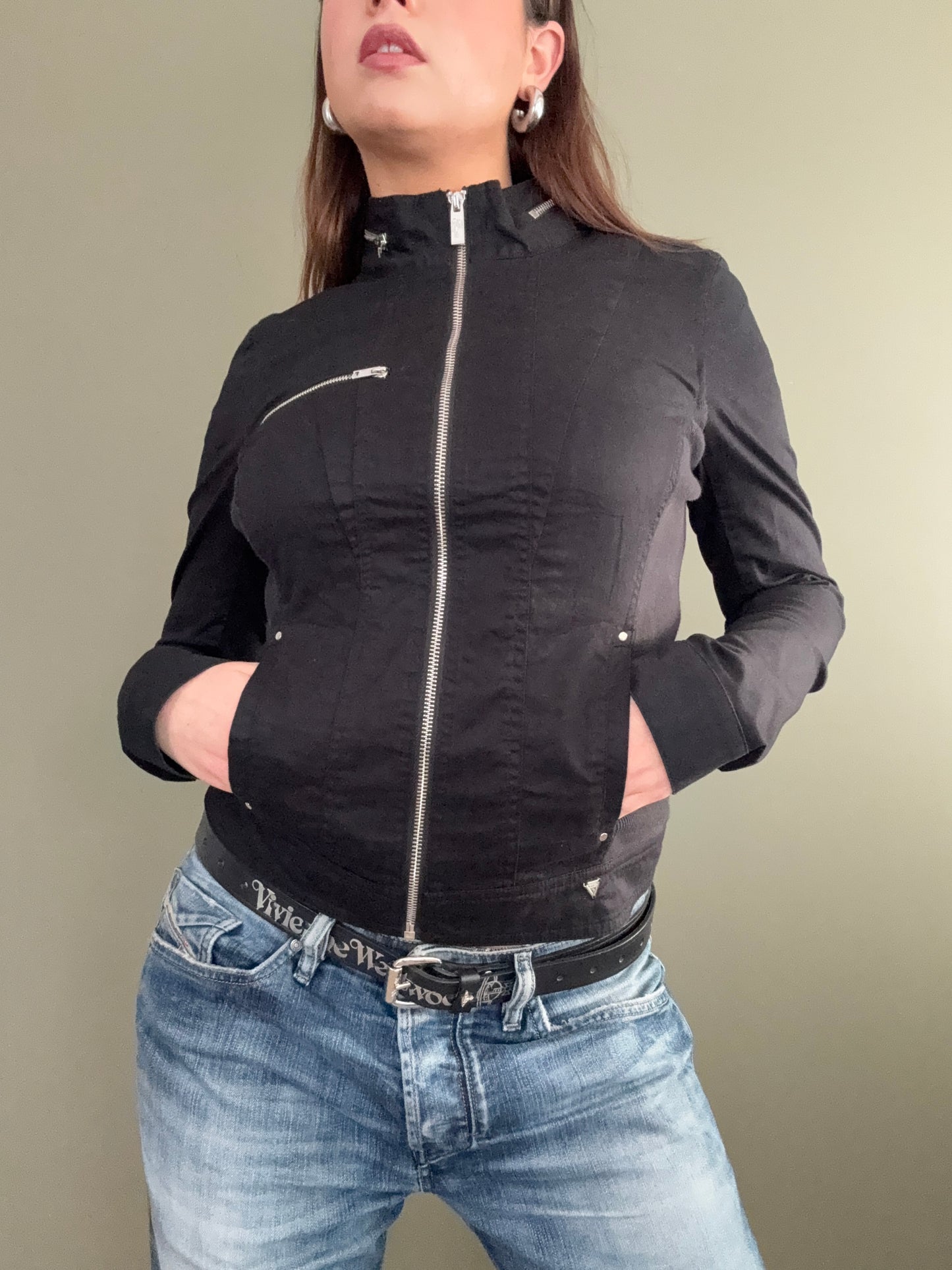 Guess Lightweight Fitted Jacket (S)