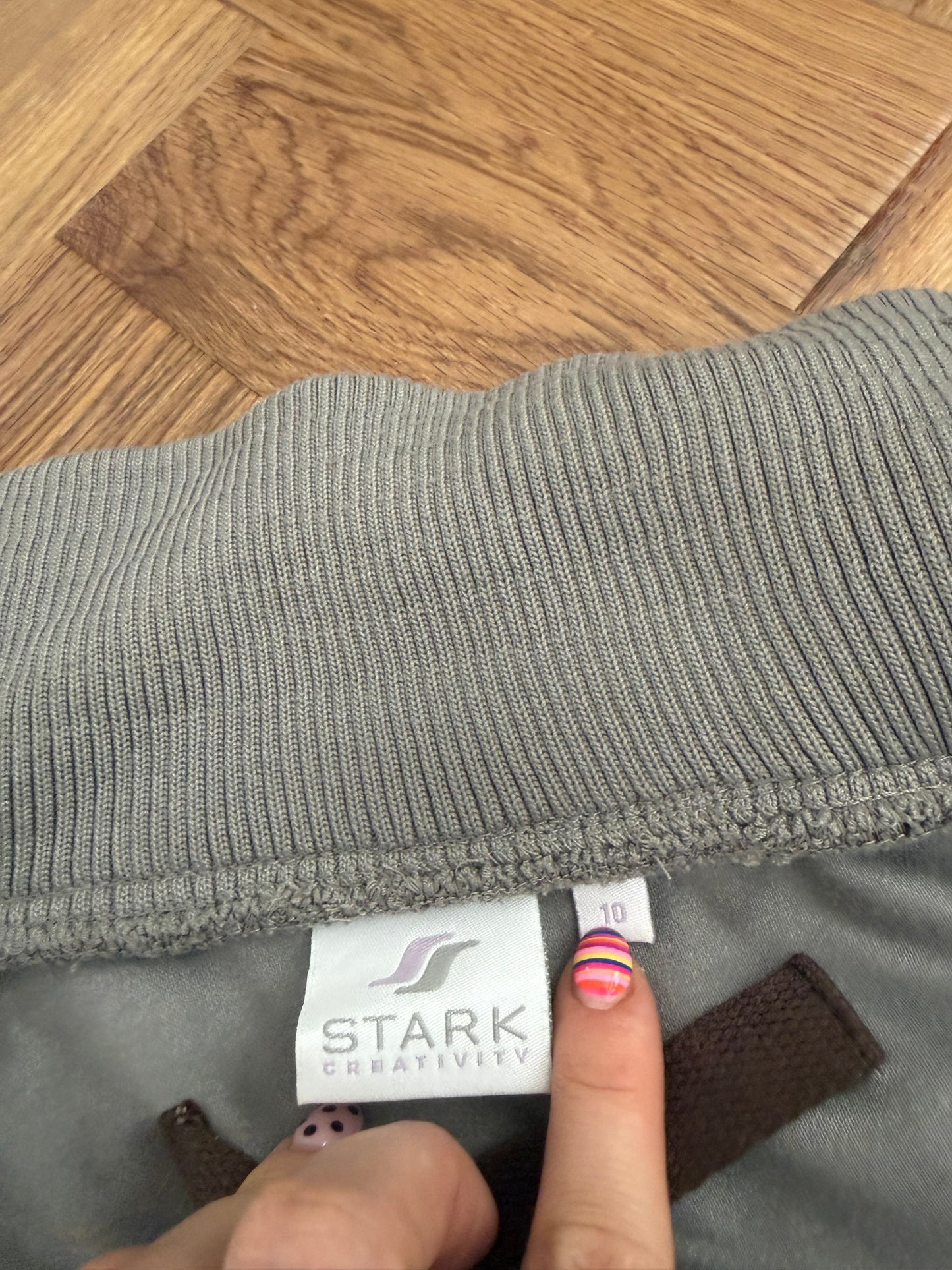 Y2K Cargo Bomber Jacket (UK10)