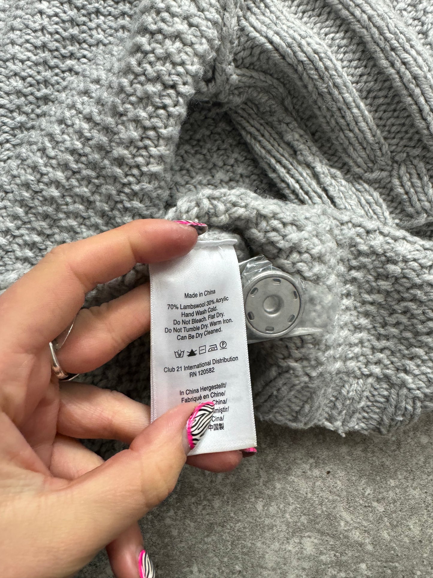 DKNY Knit Cardigan