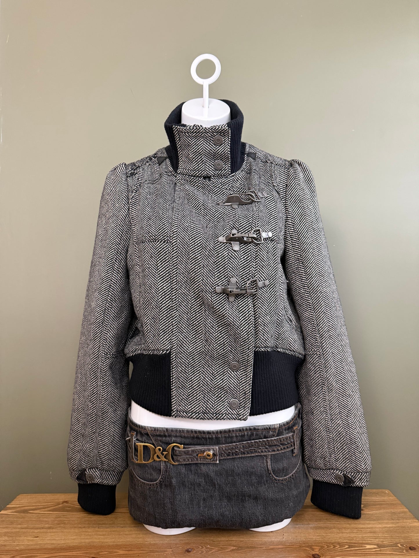 Y2K Bomber Jacket (UK14)