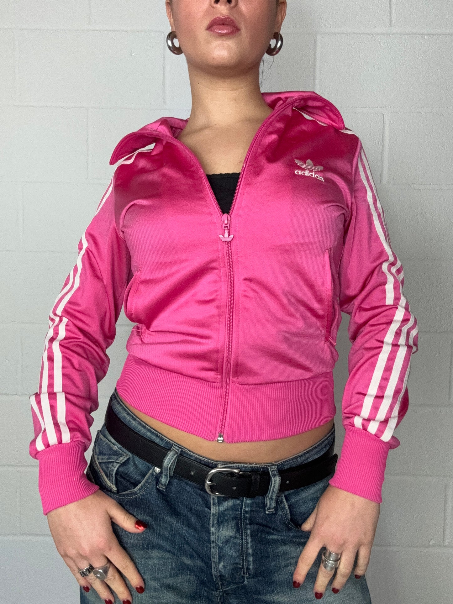 Pink Adidas Tracksuit Jacket