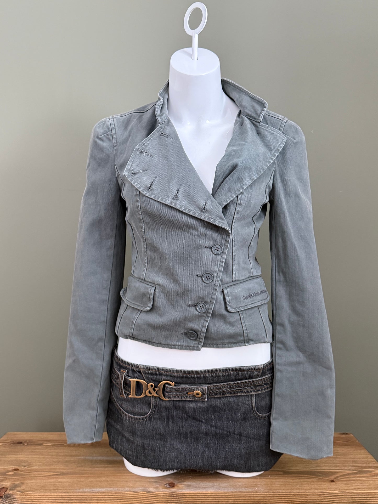 Calvin Klein Asymmetric Jacket (S)