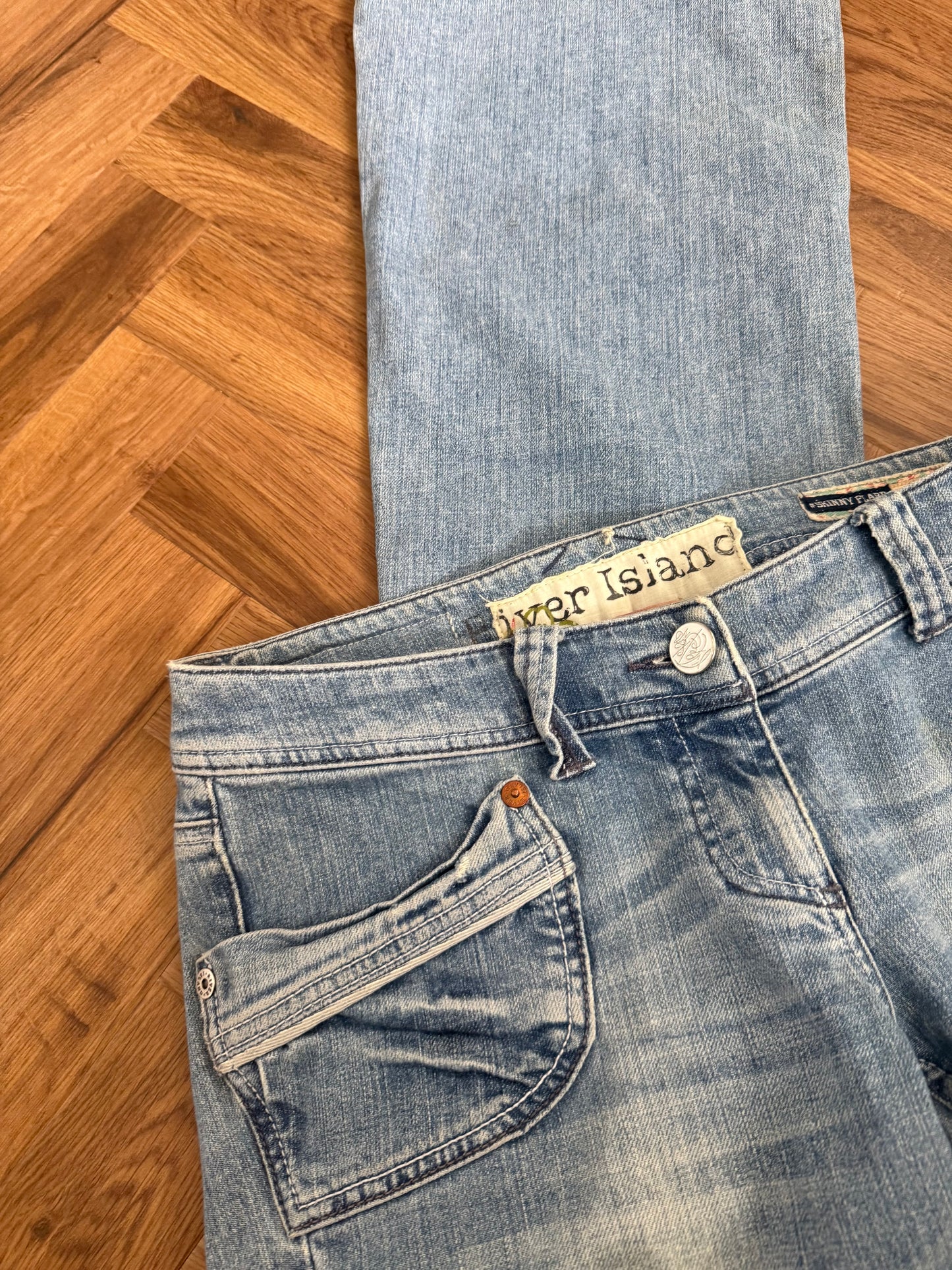 Y2K Flared Jeans (UK12)