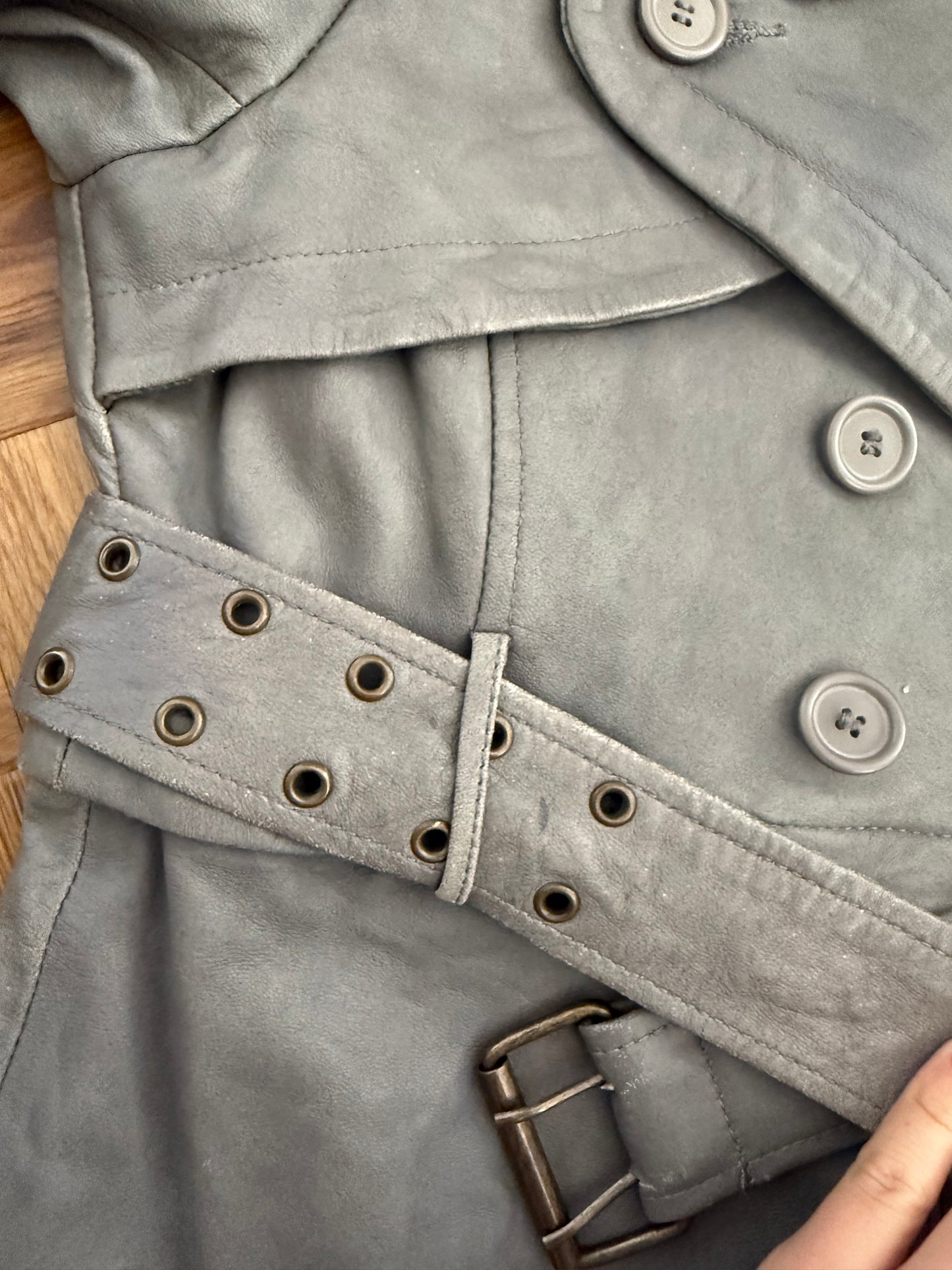 Allsaints 2 in 1 Leather Jacket (UK10)