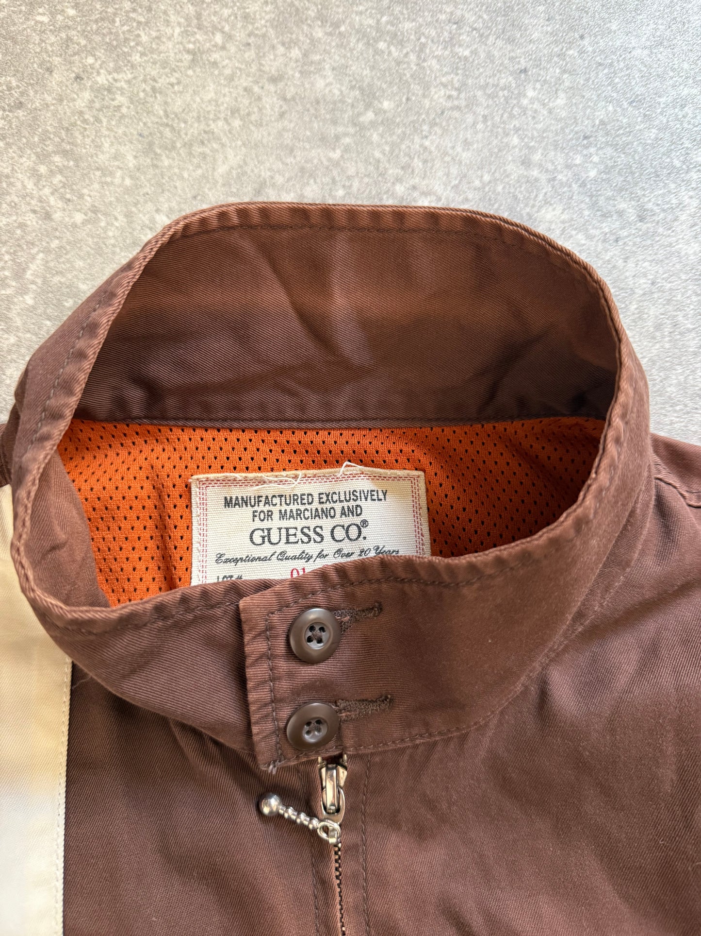 Guess Brown Biker Jacket (S)