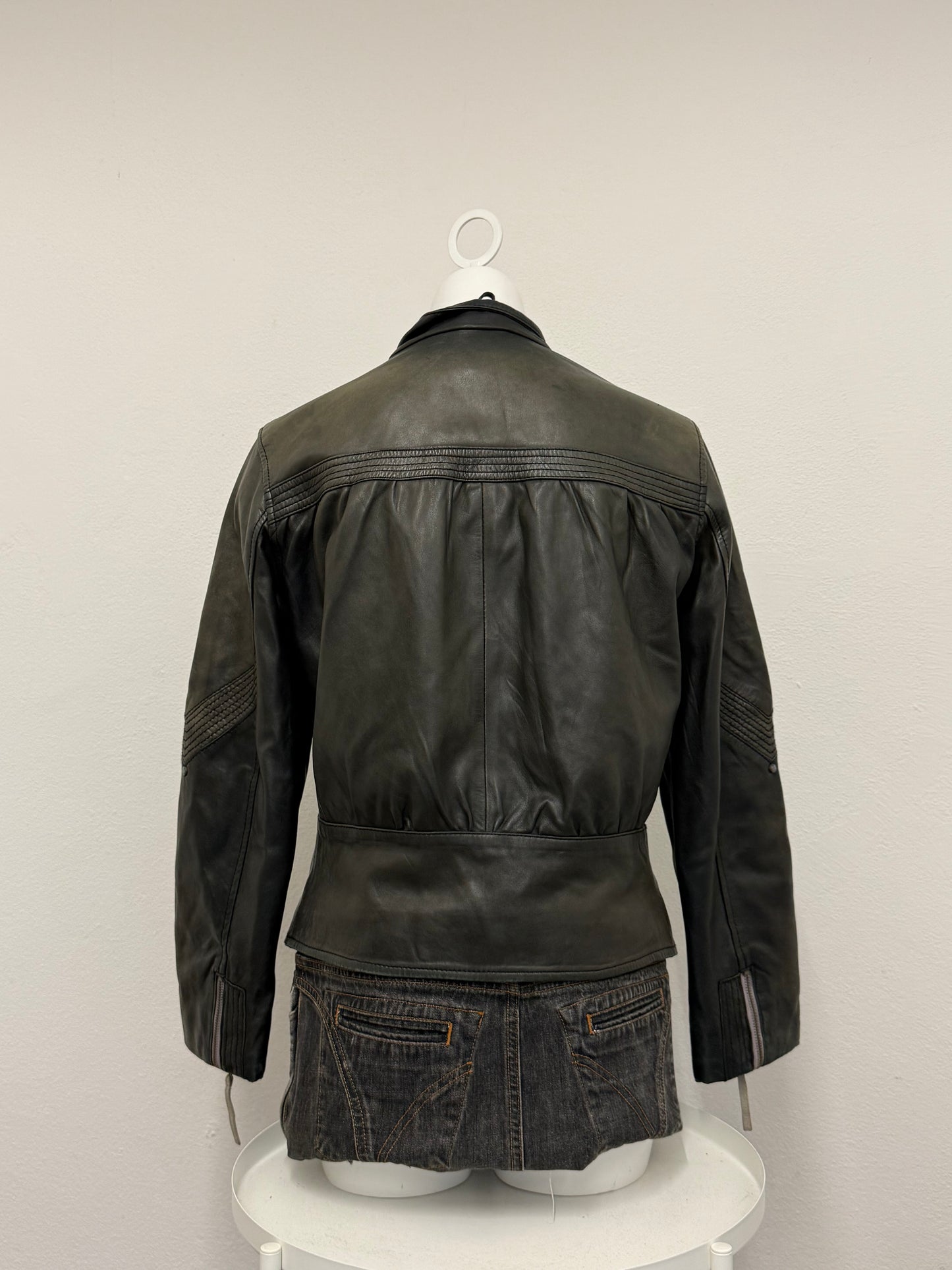 Firetrap Leather Jacket (L)