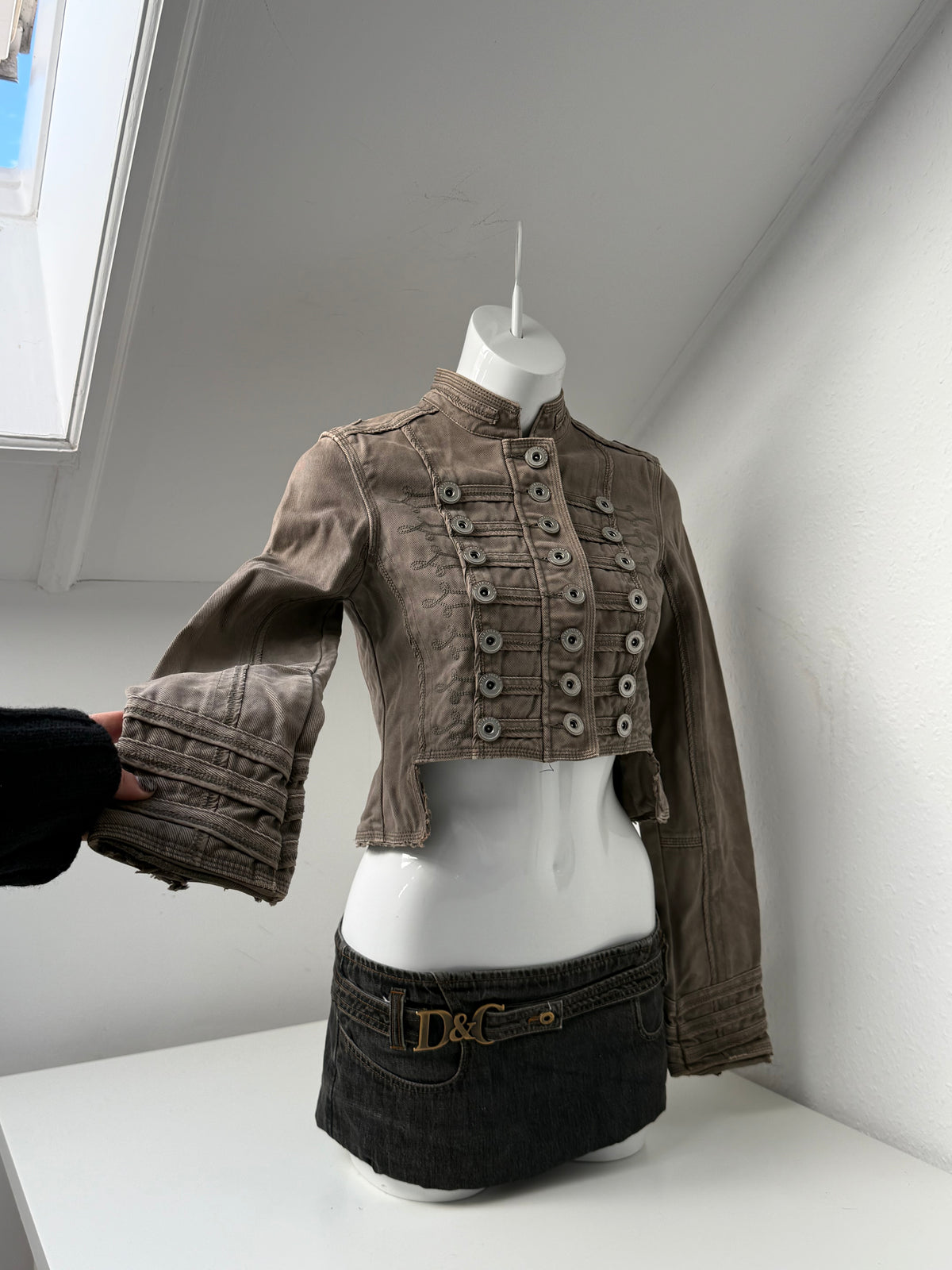 Vintage Military Fitted Jacket (UK12)