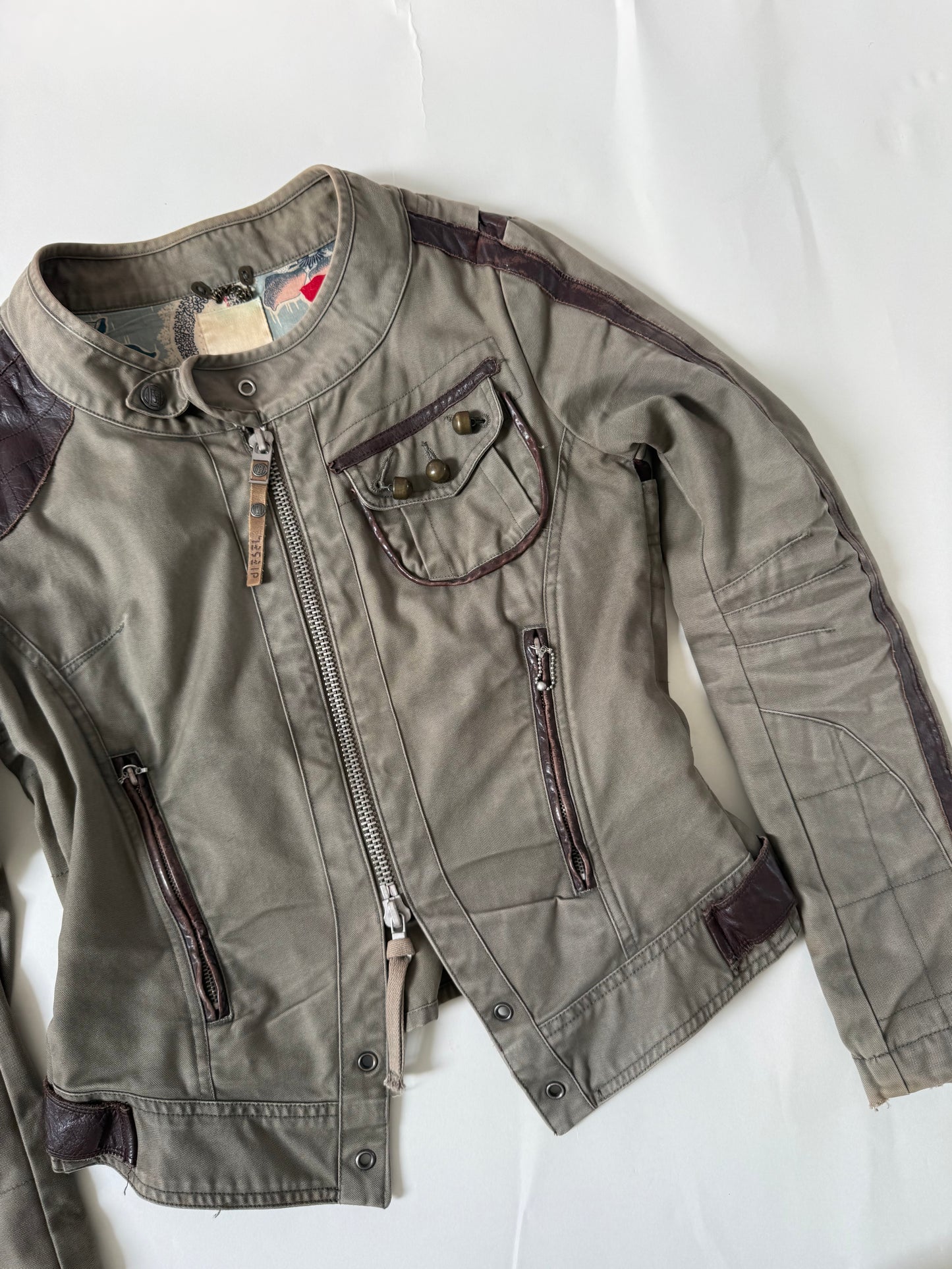 Diesel Fitted Military Style Jacket (L)