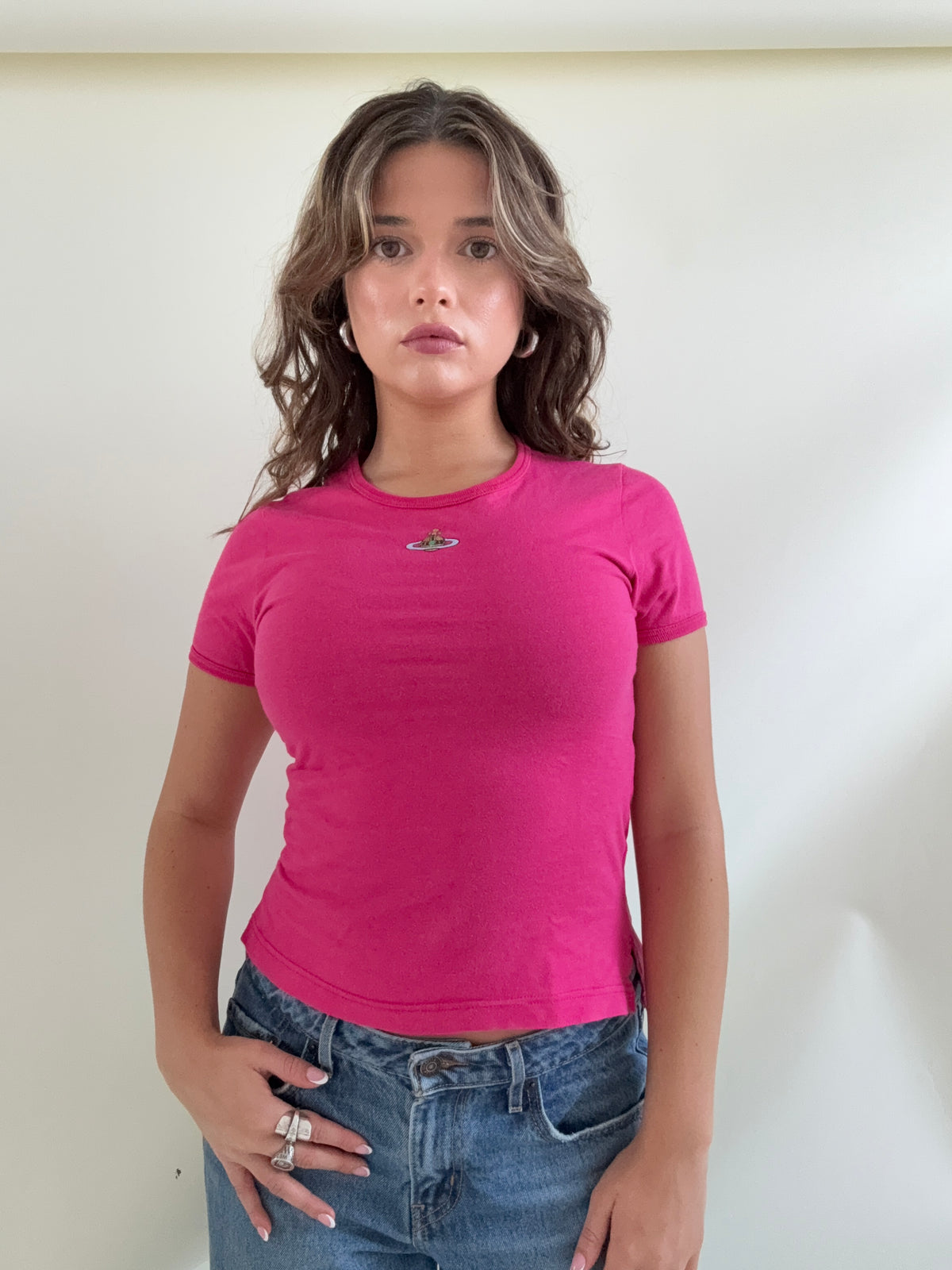 Vivienne Westwood Pink Baby Tee (S)