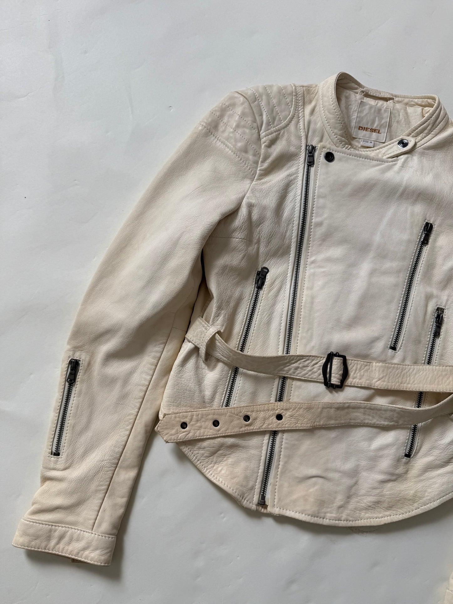 Diesel Leather Jacket (M)