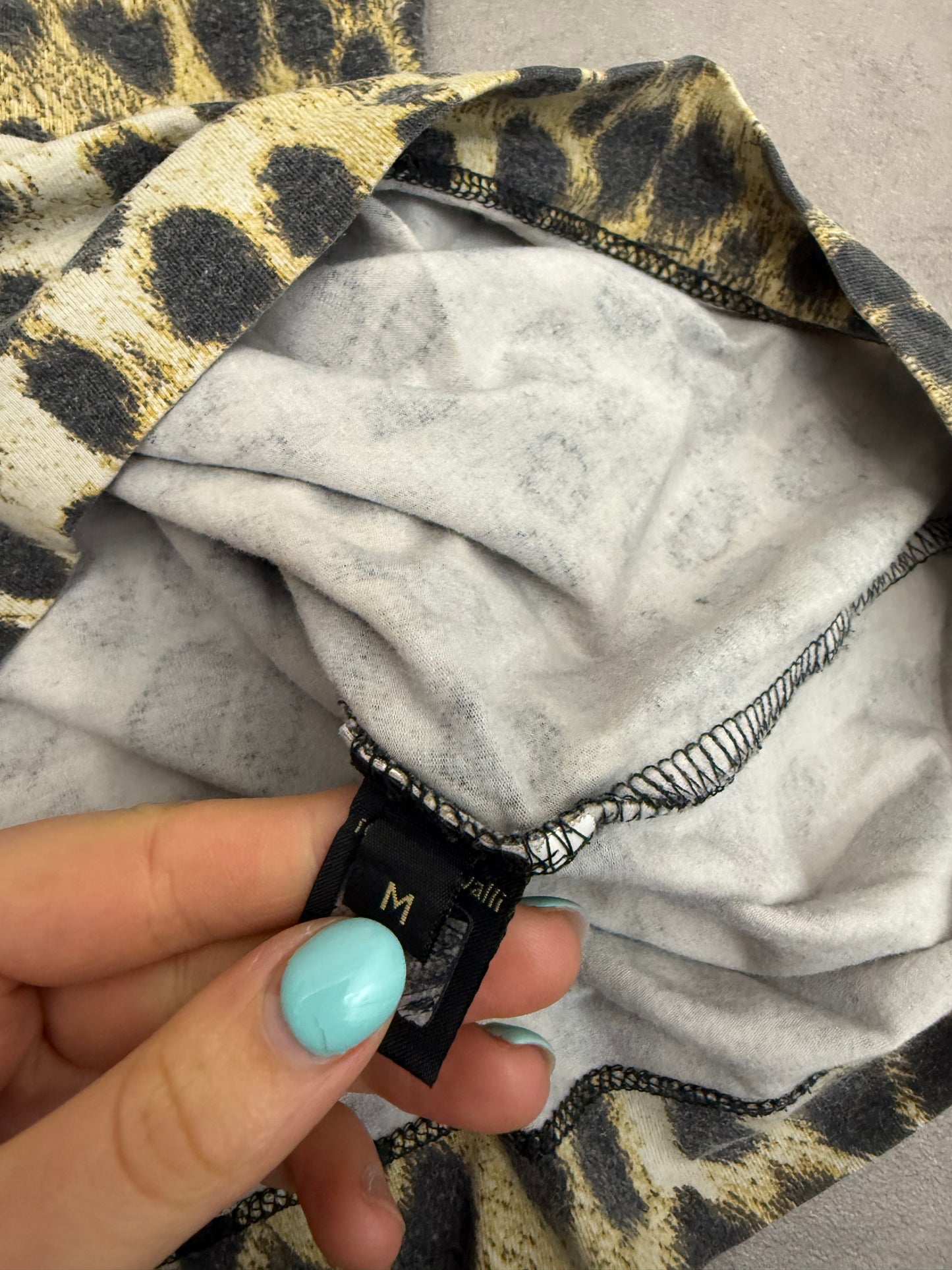 Leopard Cavalli Top (M)