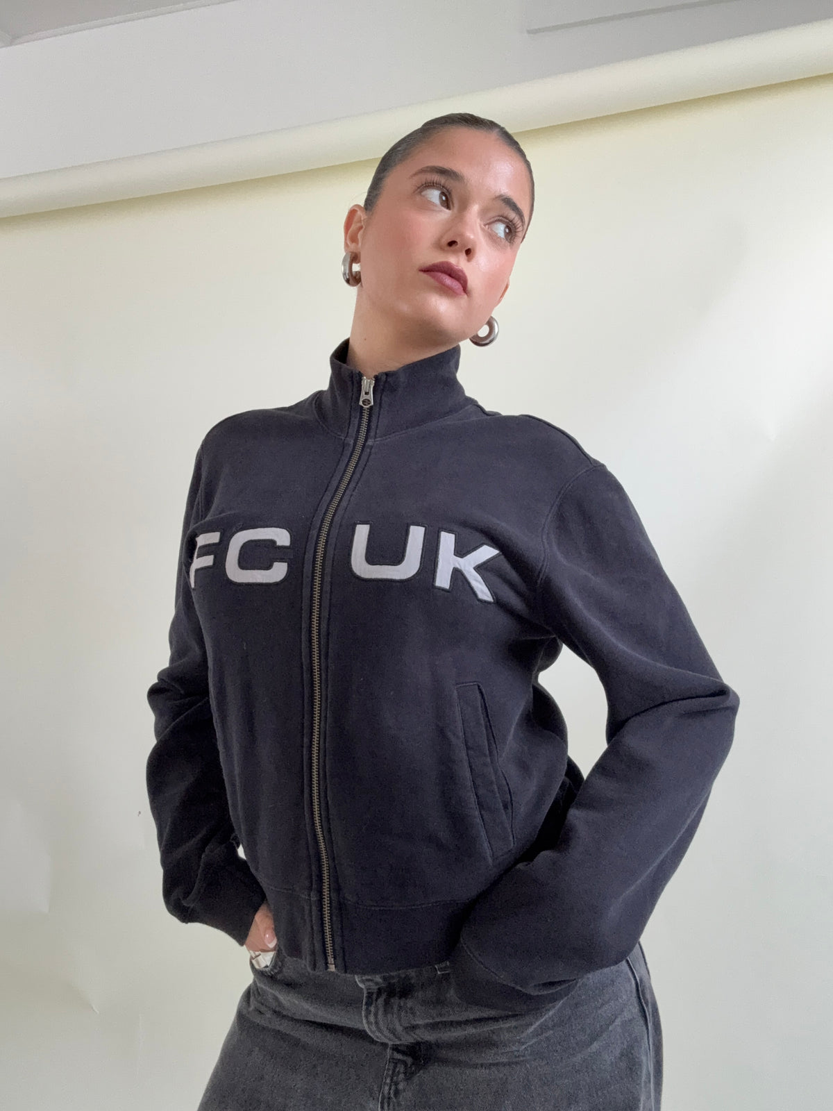 French Connection Zip Jumper (M)