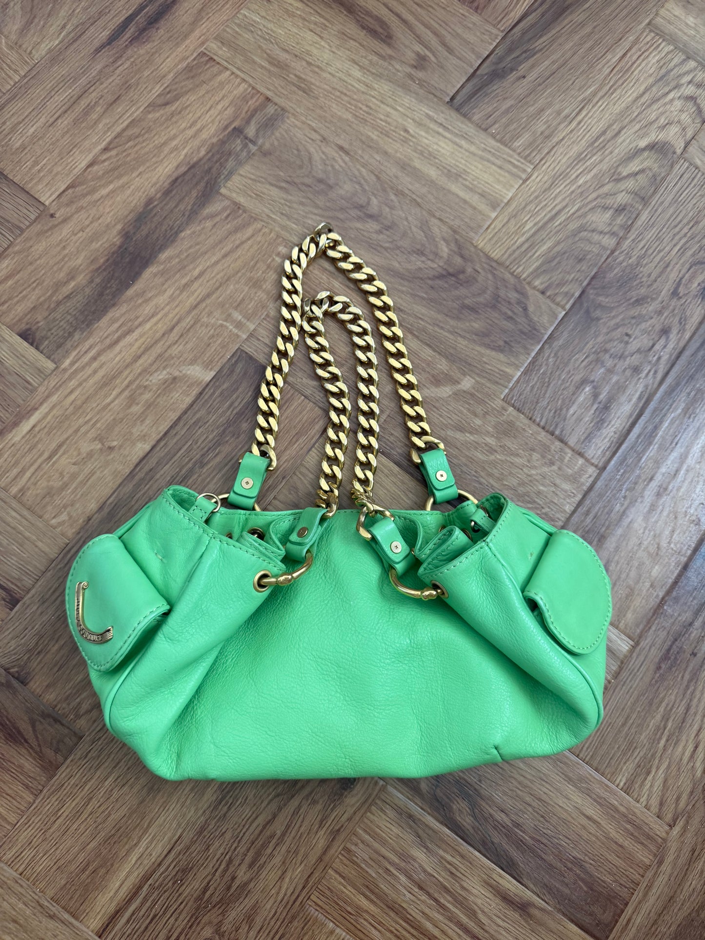 Juicy Couture Green Leather Bag