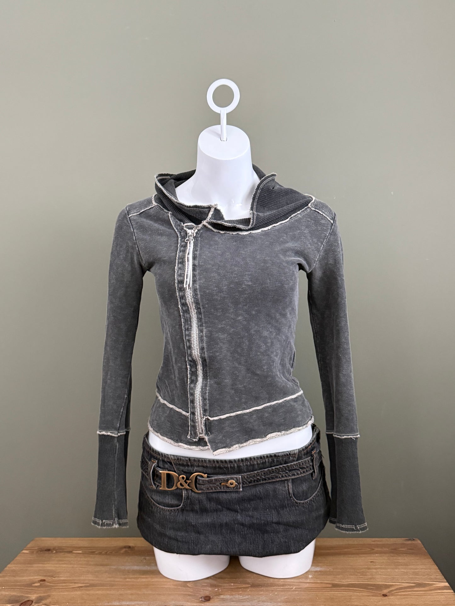 Diesel Asymmetric Zip Jumper (S)