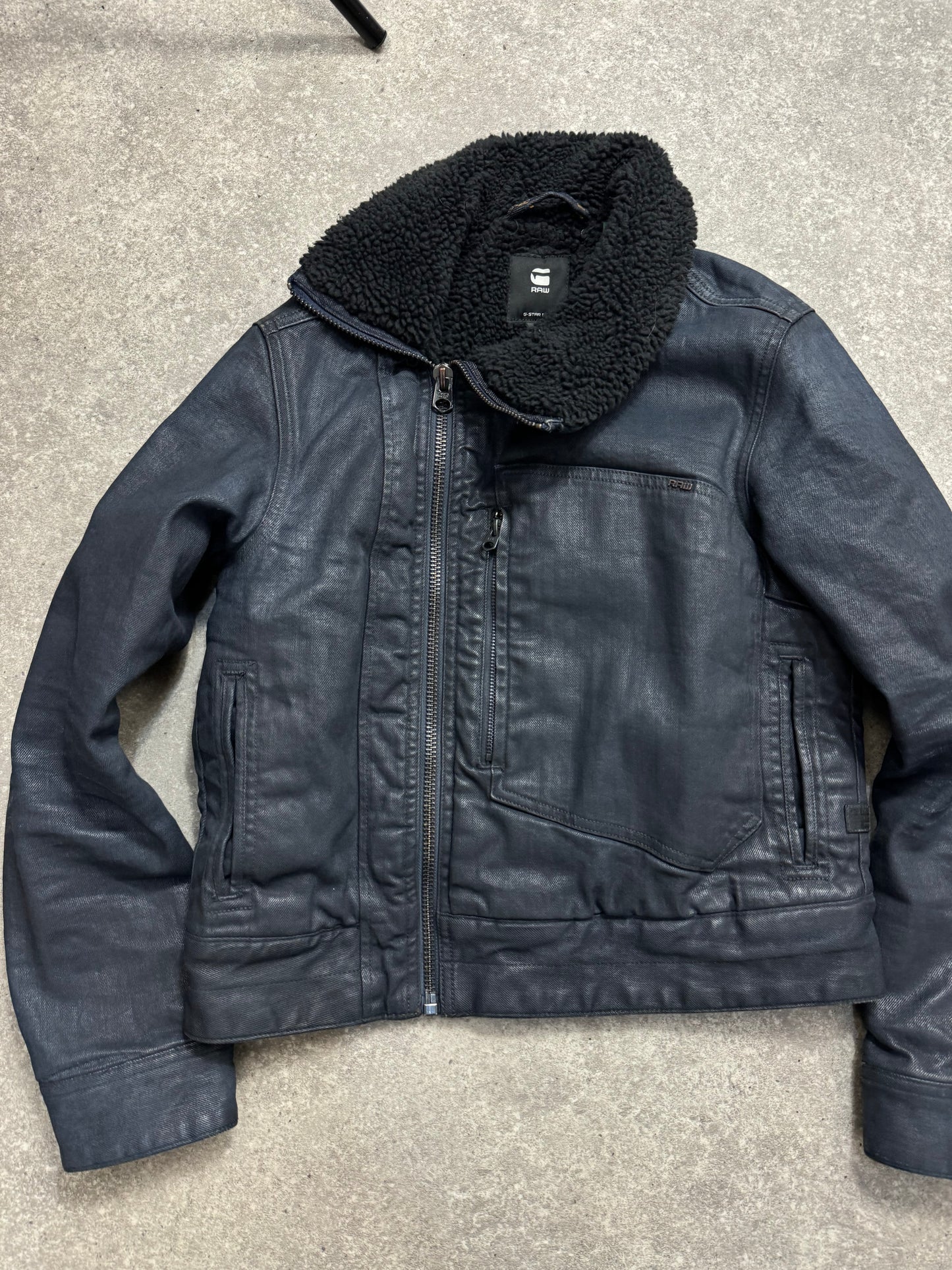 G-Star Denim Fleece Lined Jacket (S)