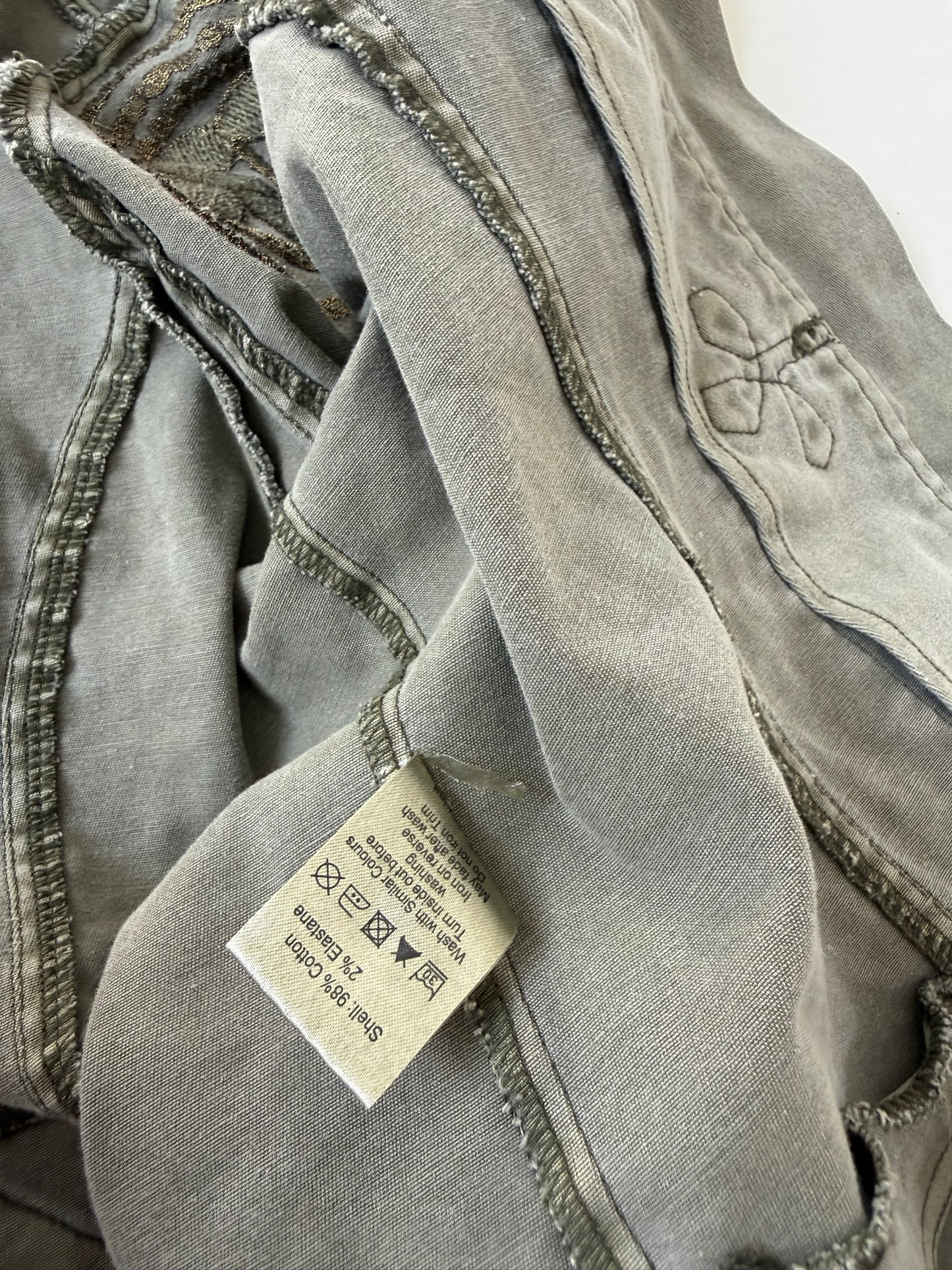 Jane Norman Cropped Military Jacket (UK12)
