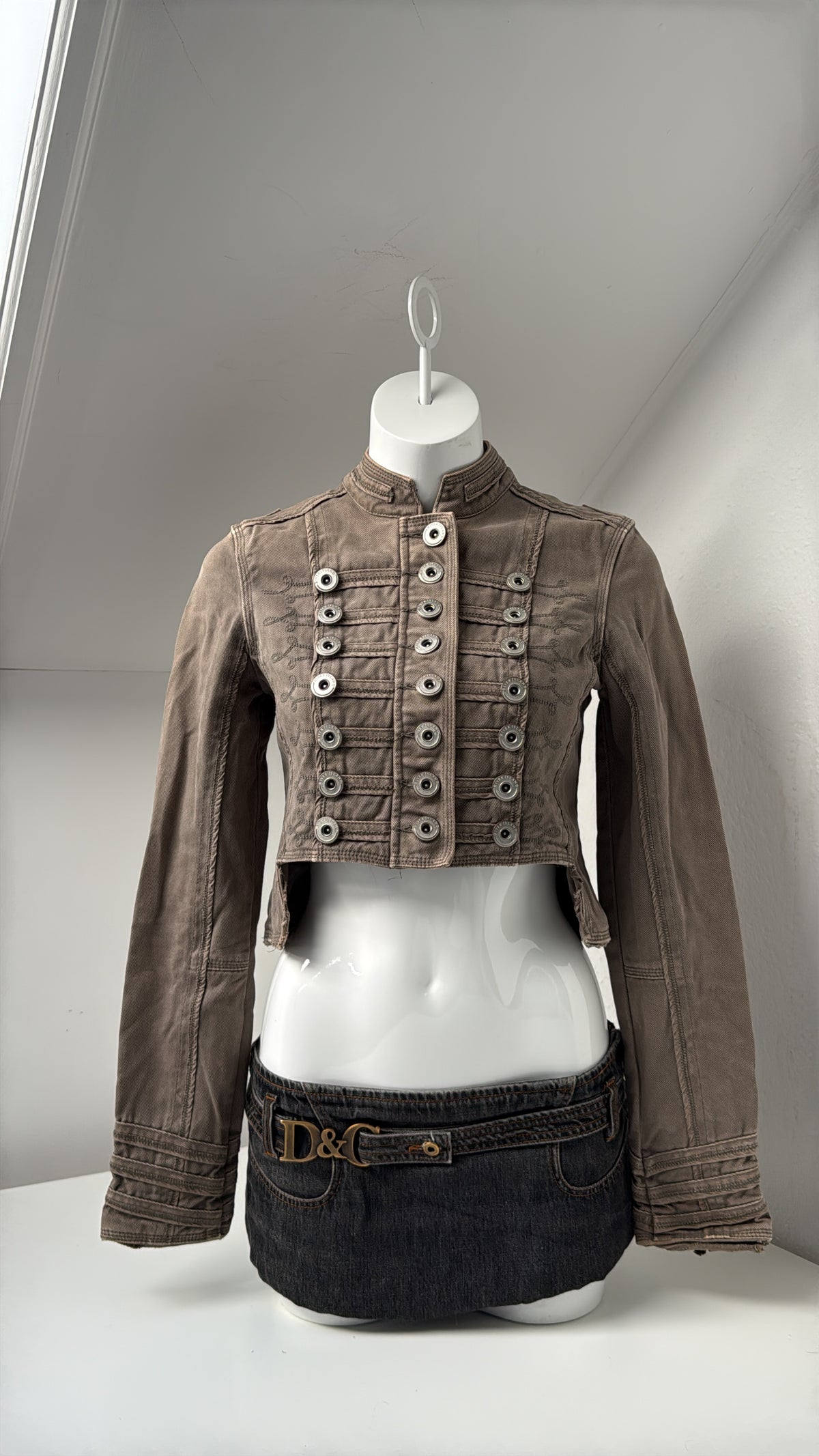 Vintage Military Fitted Jacket (UK12)