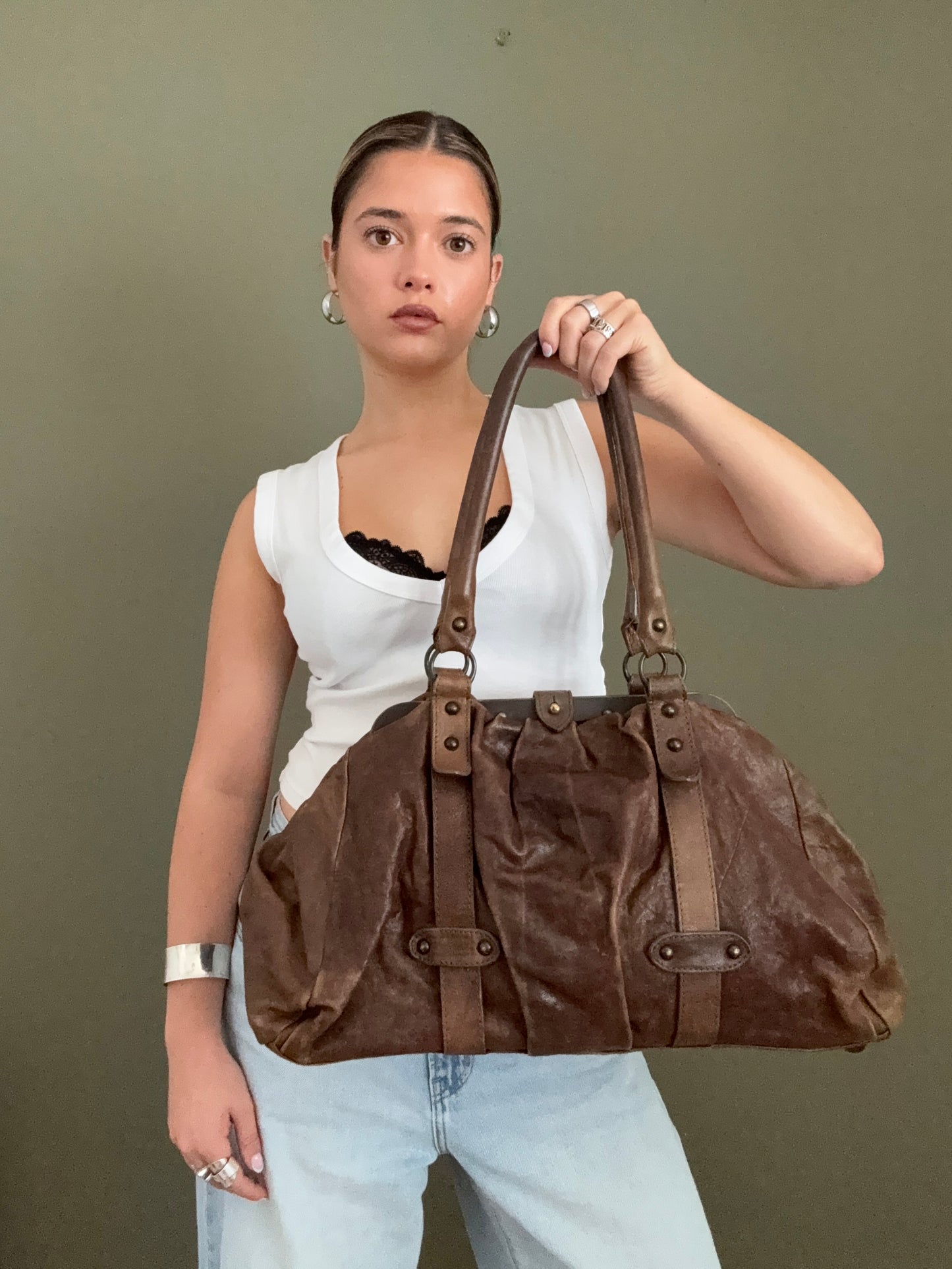 Allsaints Leather Nocturne Bag