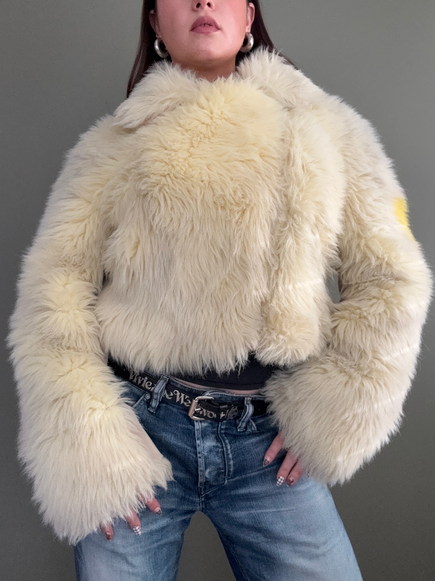Faux Fur Jacket (S)