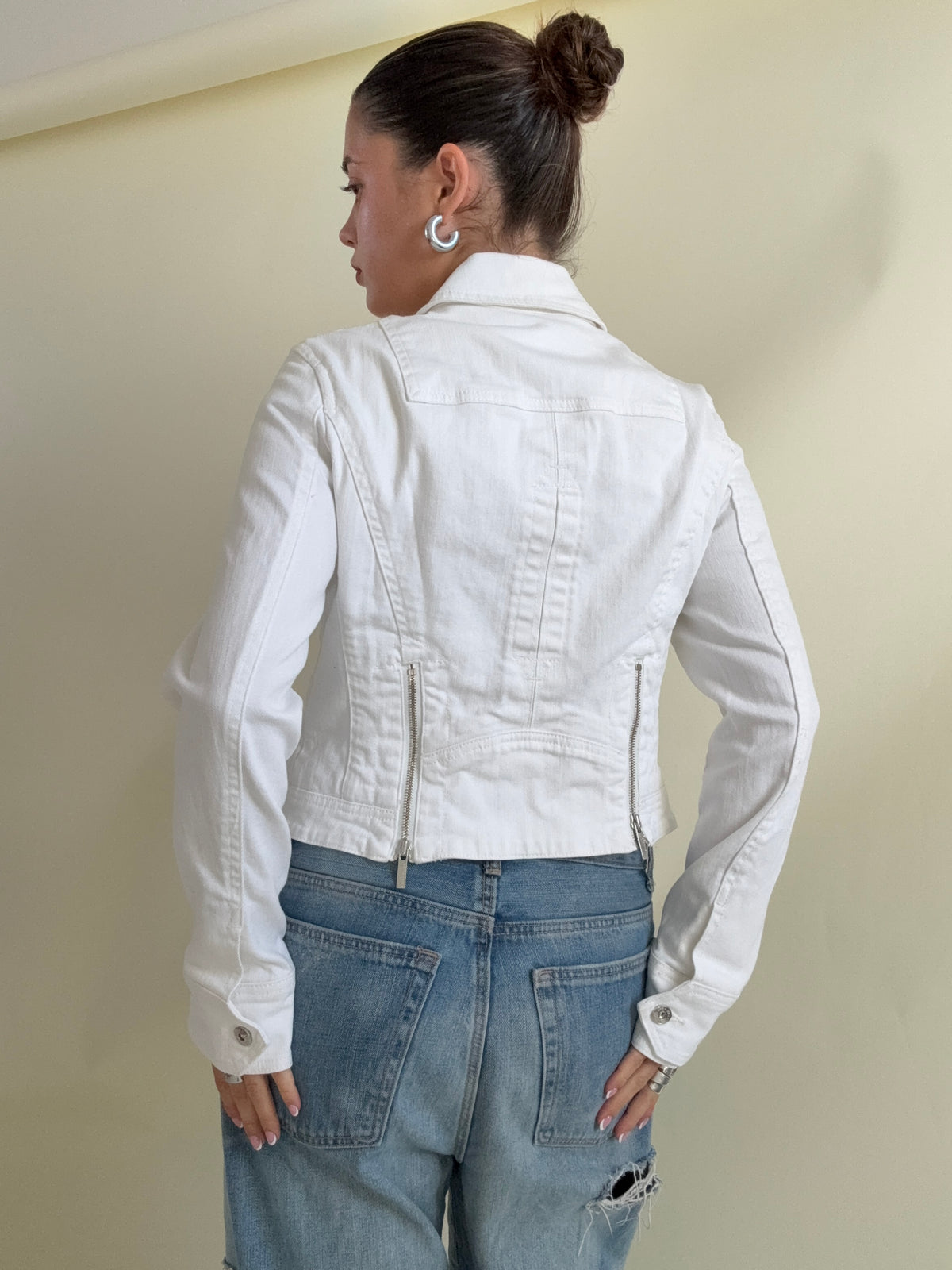 Karen Millen Fitted Biker Jacket (UK14)