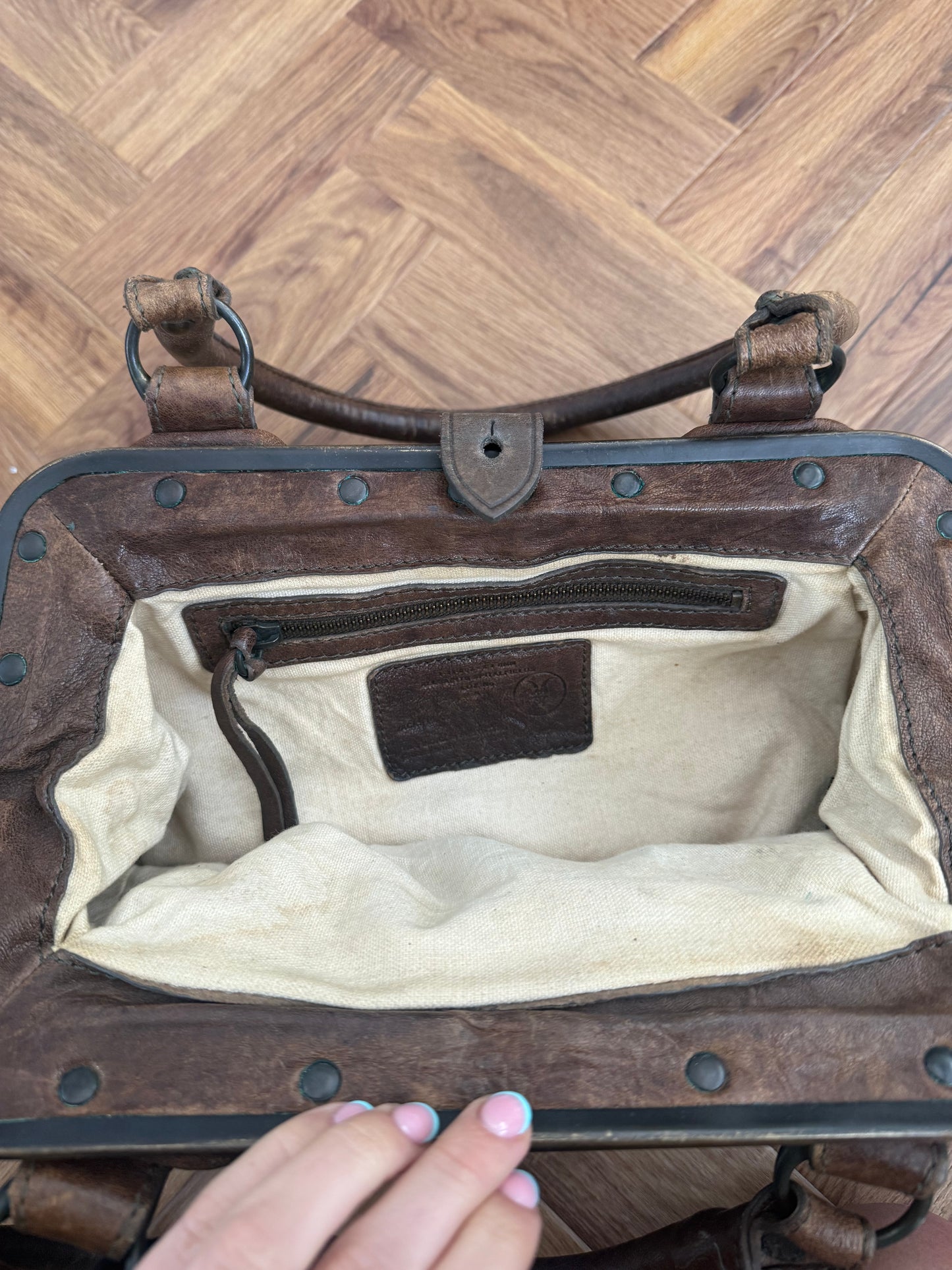 Allsaints Leather Nocturne Bag