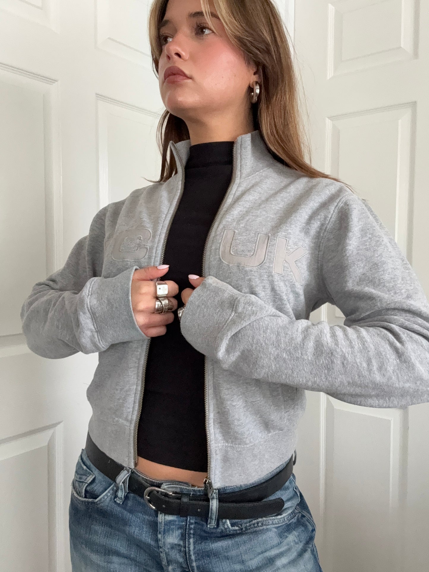French Connection Zip Jacket (XS)