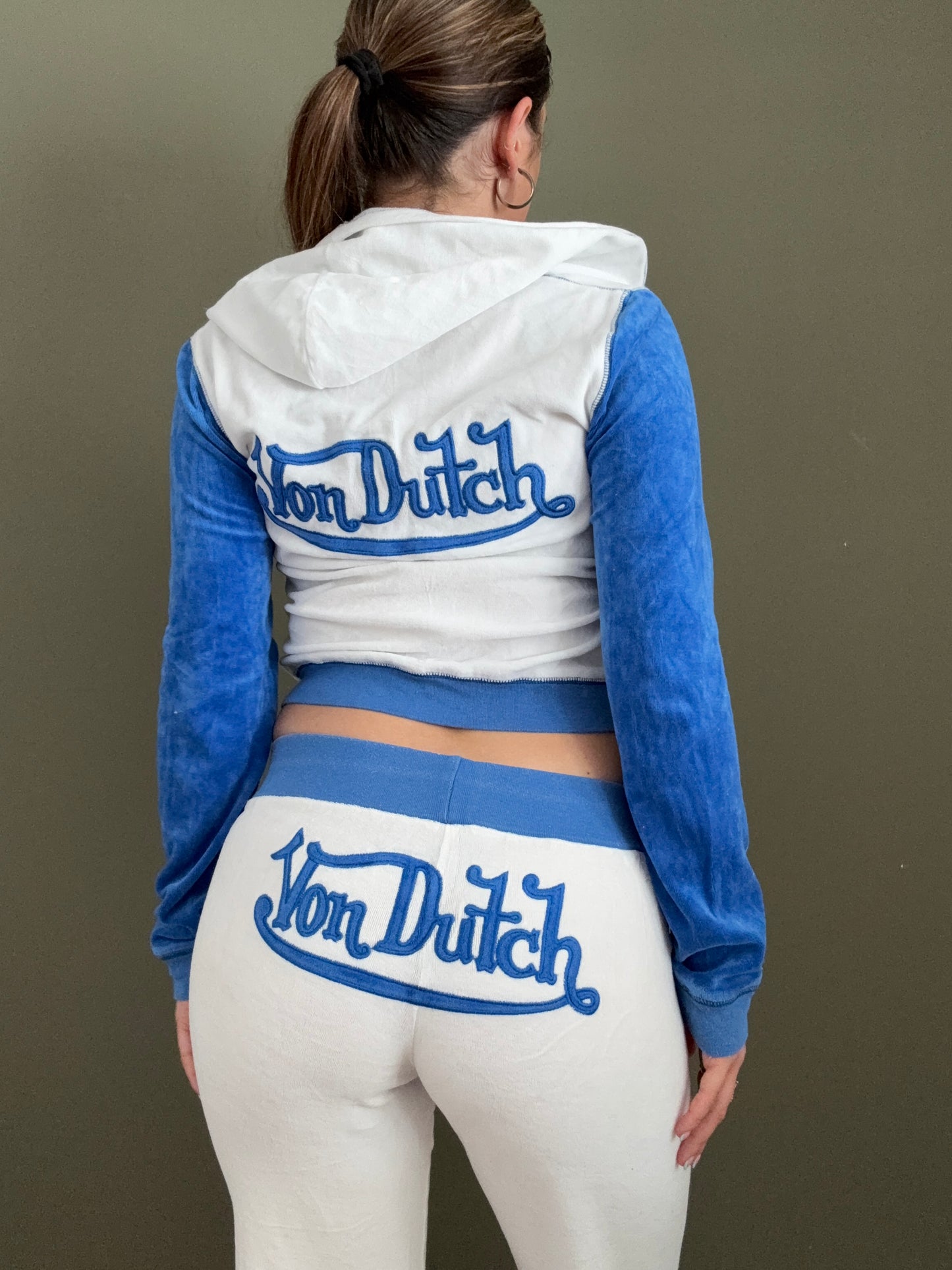 VonDutch Velour Tracksuit (S/M)