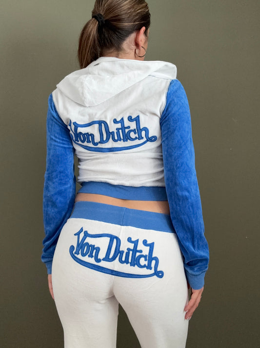 VonDutch Velour Tracksuit (S/M)