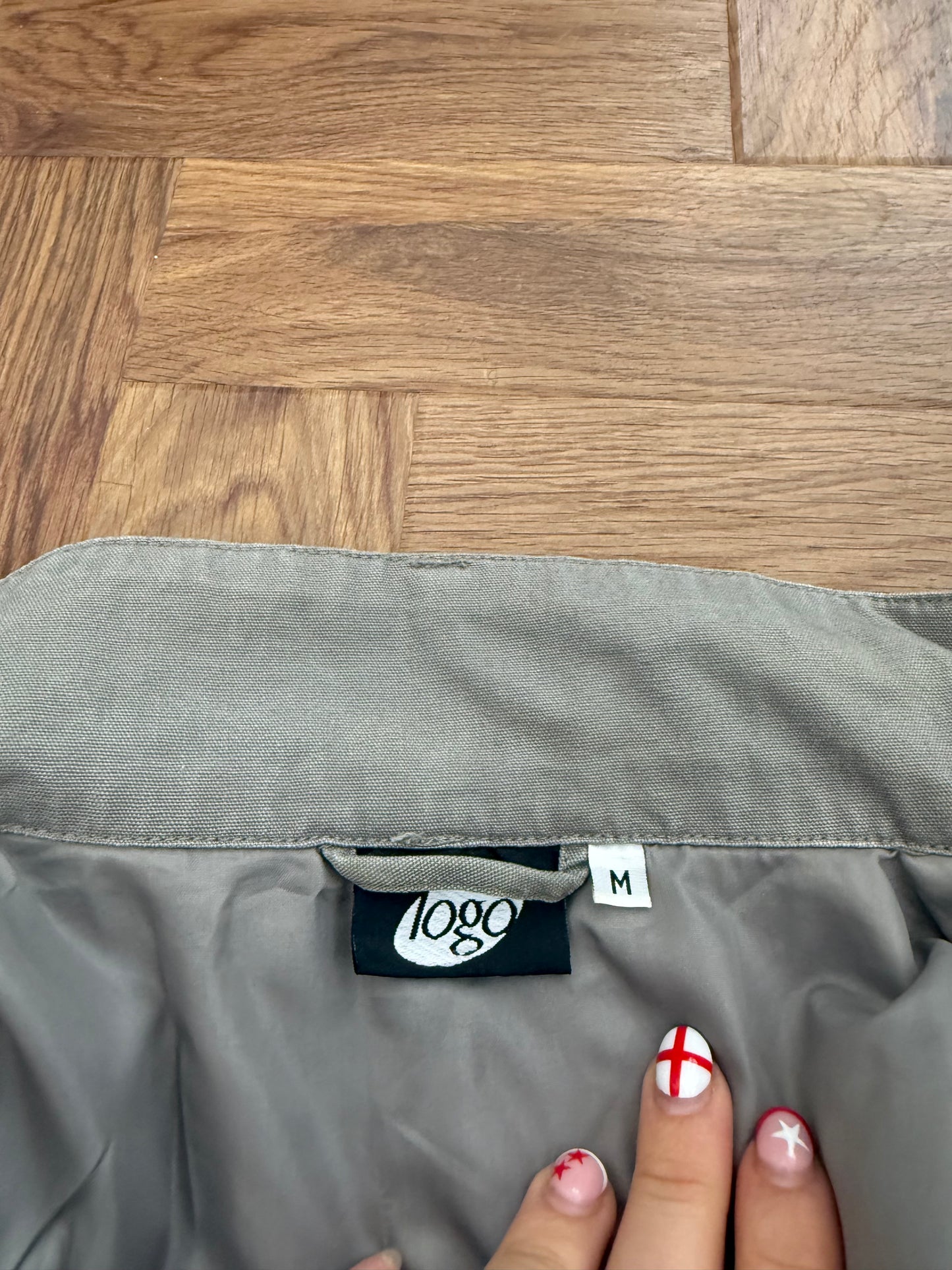 Y2K Cargo Jacket (M)